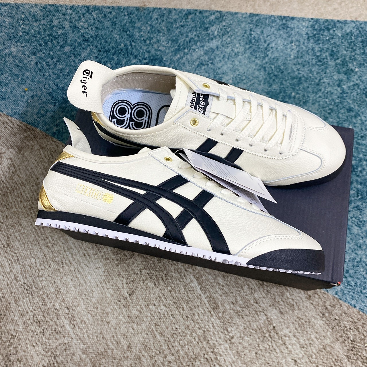 Giày Onitsuka Tiger Mexico 66 'Cream Black