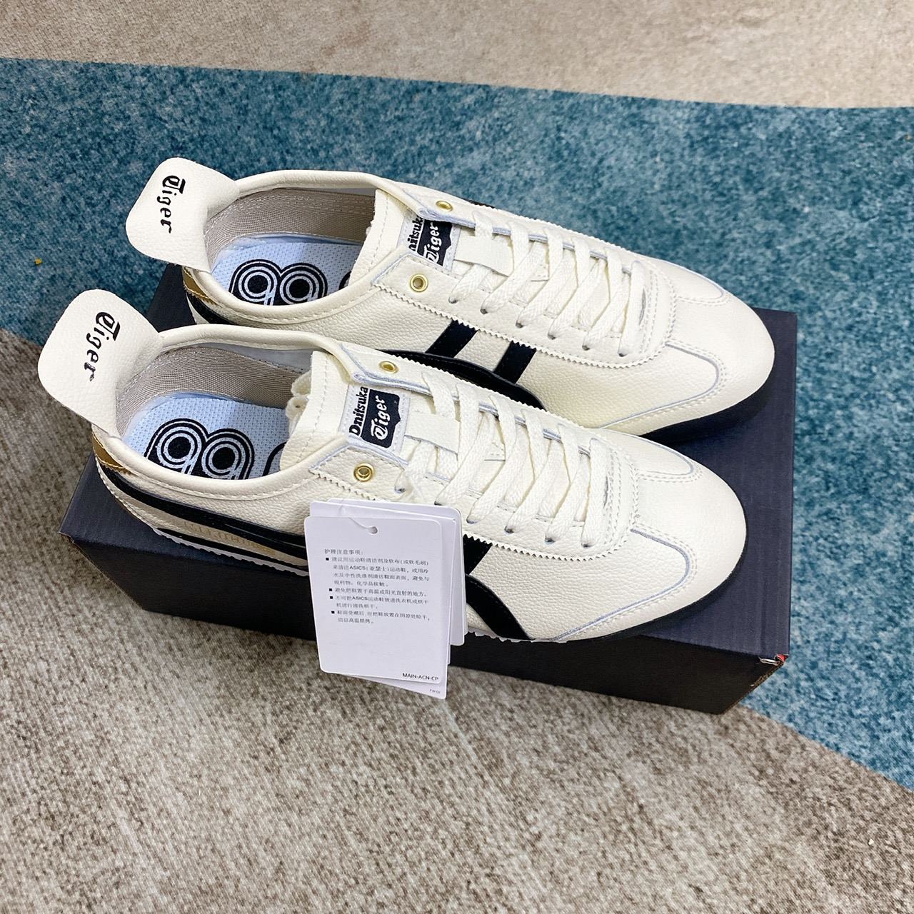 Giày Onitsuka Tiger Mexico 66 'Cream Black
