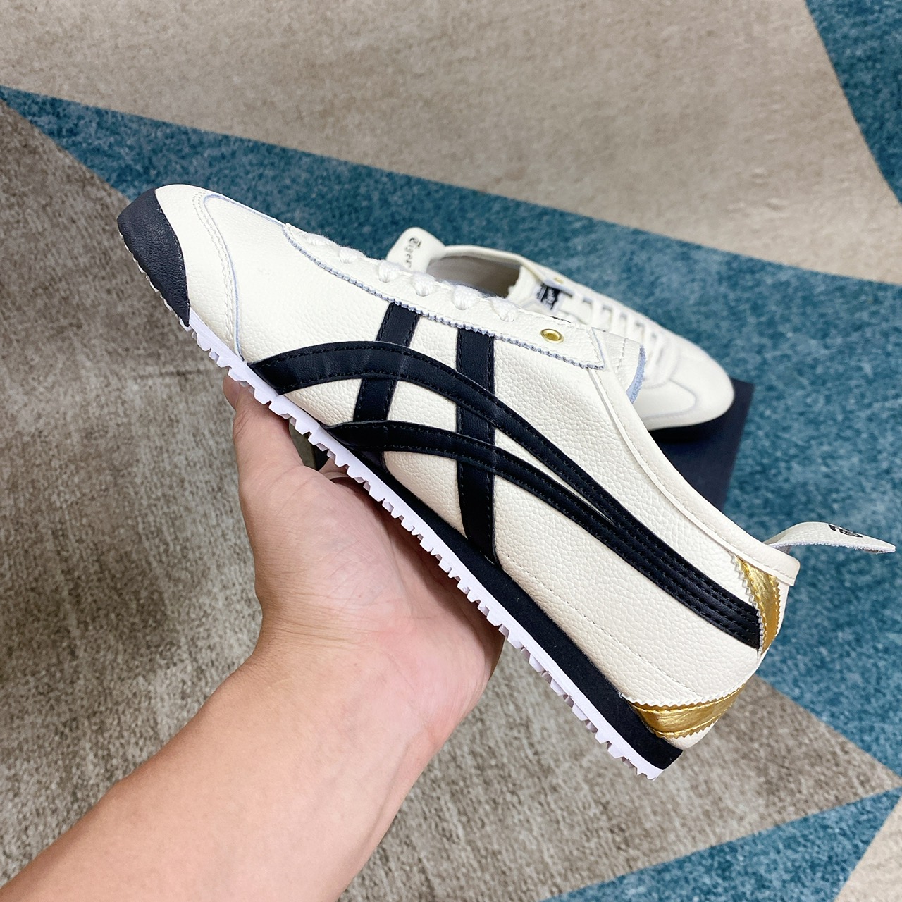 Giày Onitsuka Tiger Mexico 66 'Cream Black