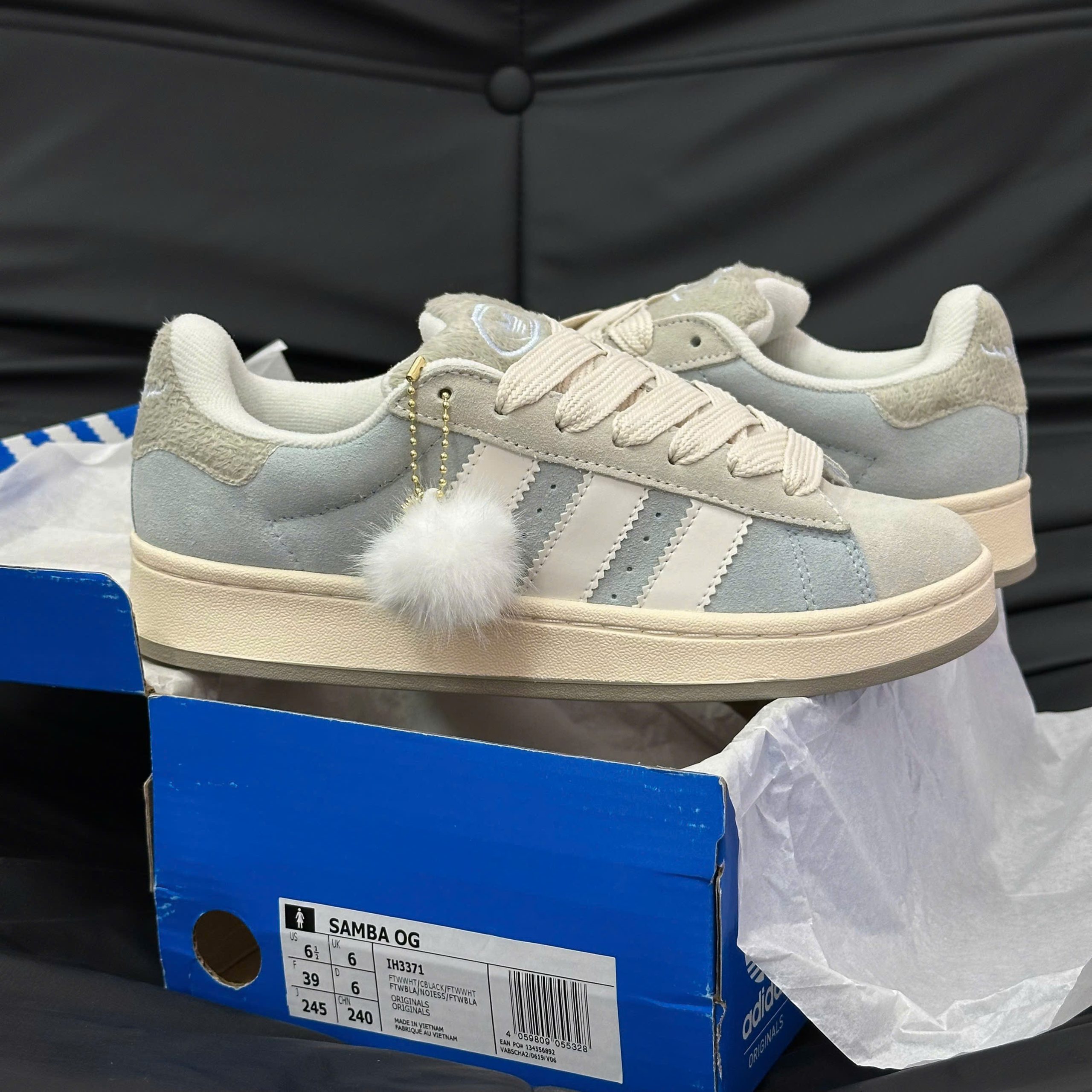 Giày Adidas Campus 00s Halo Blue