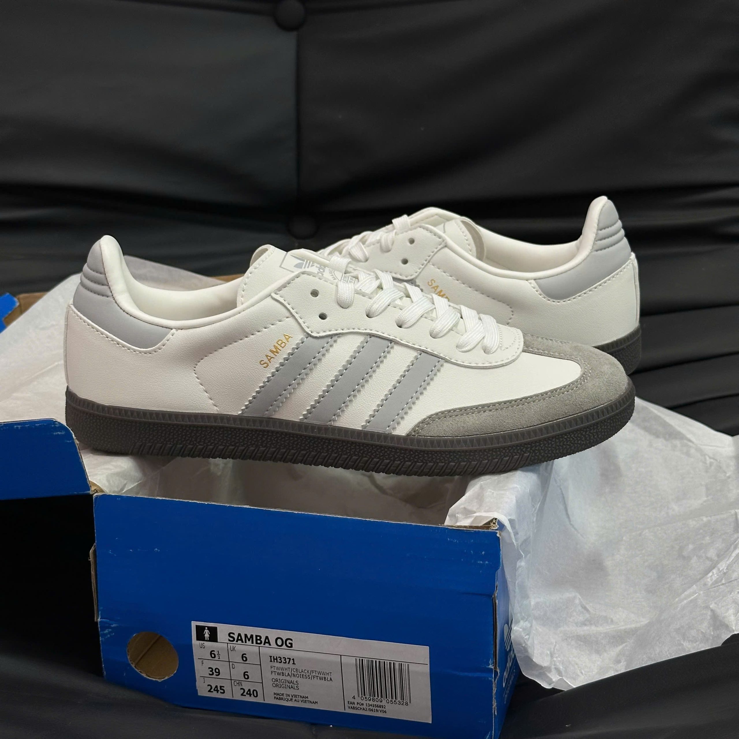 Giày Adidas Wmns Samba OG 'White Granite'