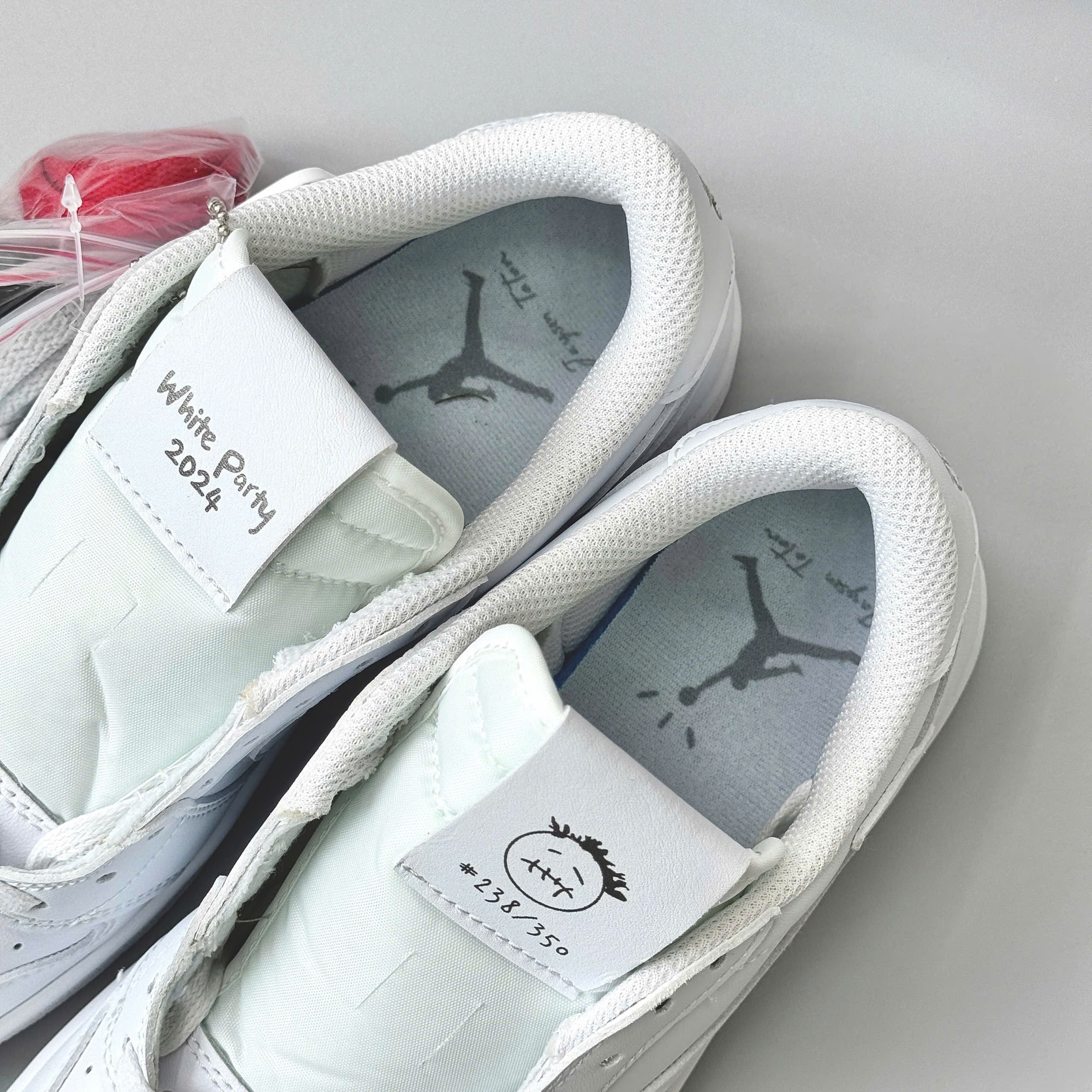 Giày Nike Air Jordan 1 Low x Travis Scott White Party [ Unisex ]