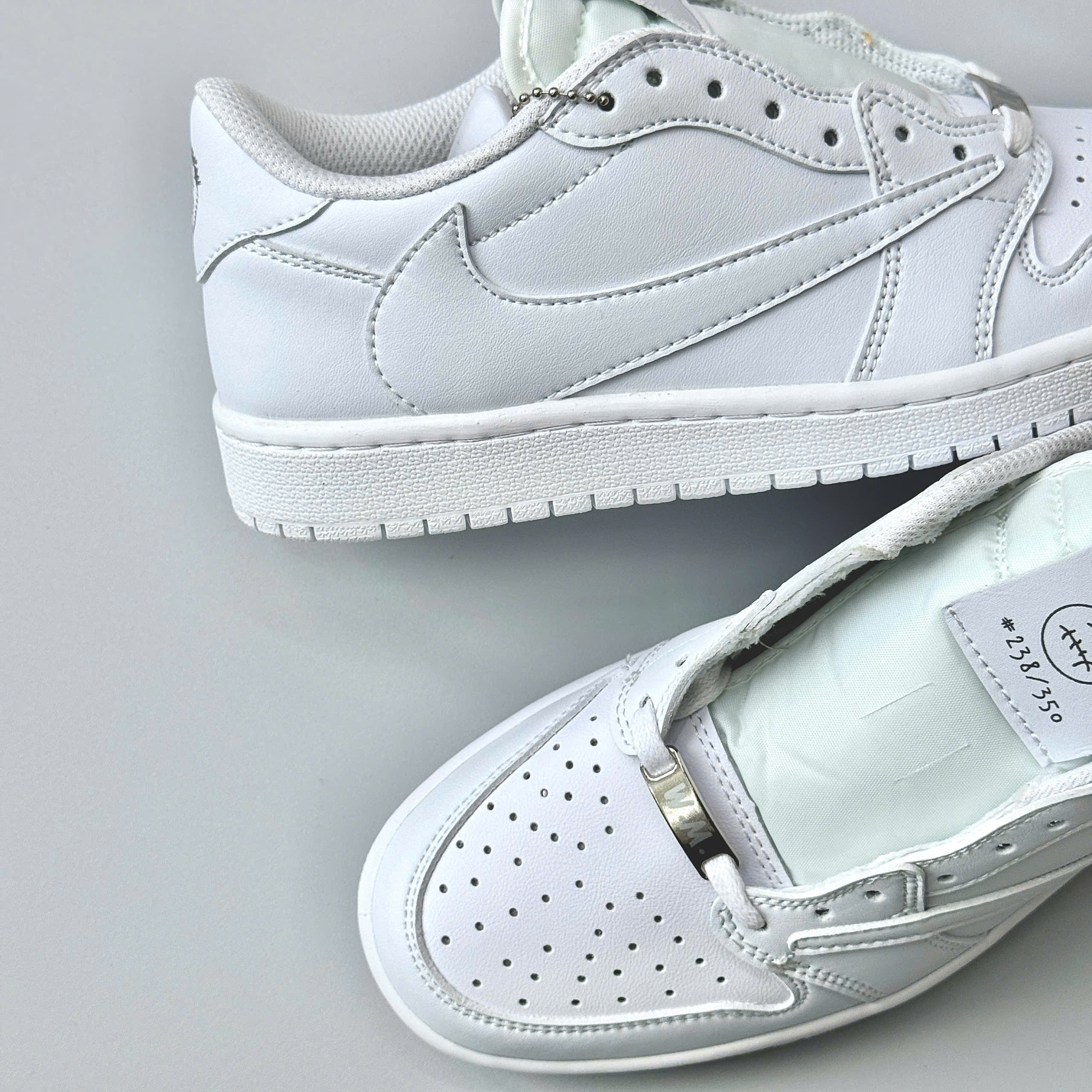 Giày Nike Air Jordan 1 Low x Travis Scott White Party [ Unisex ]