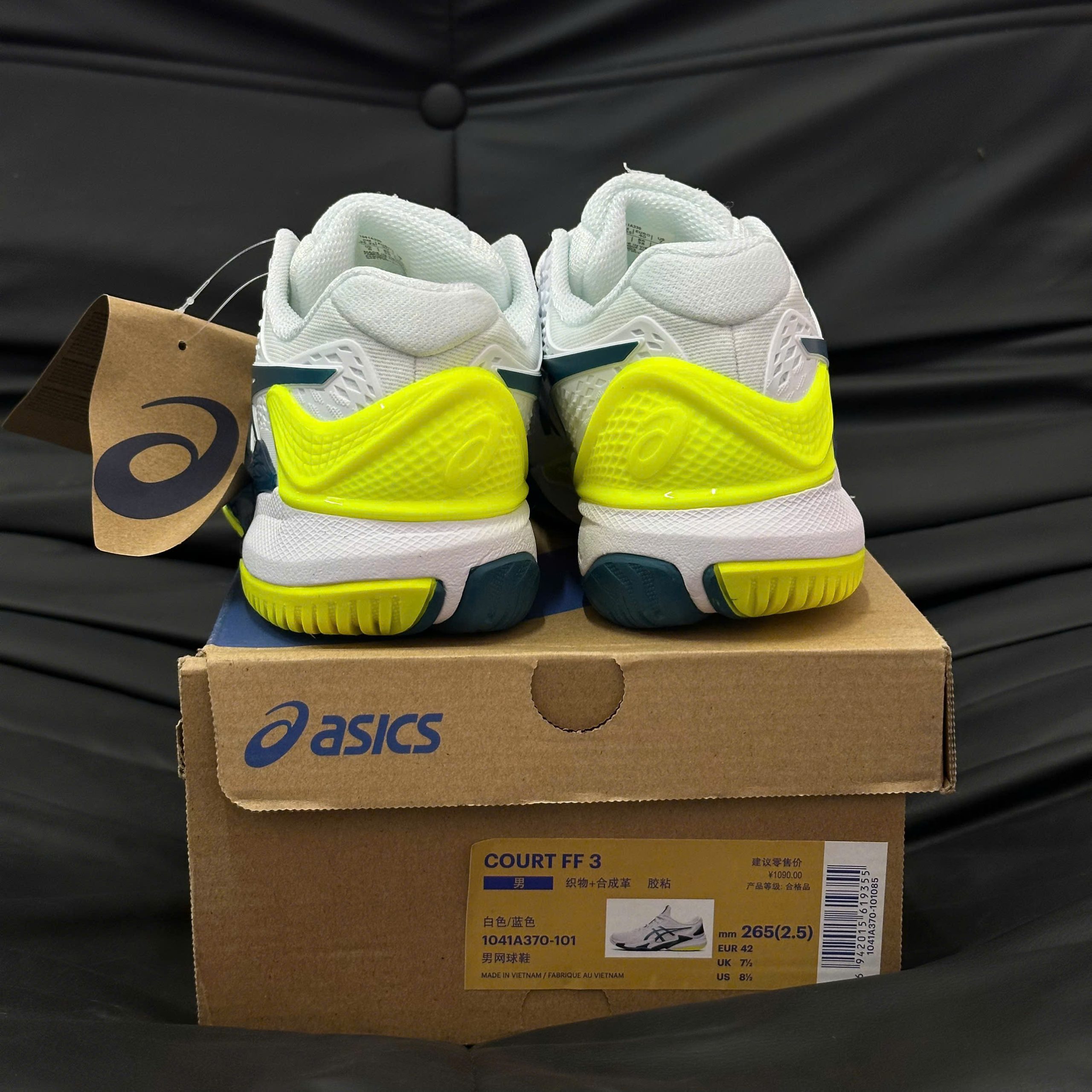 Giày Tennis/Pickleball ASICS Gel-Resolution 9 ‘White Restful Teal’