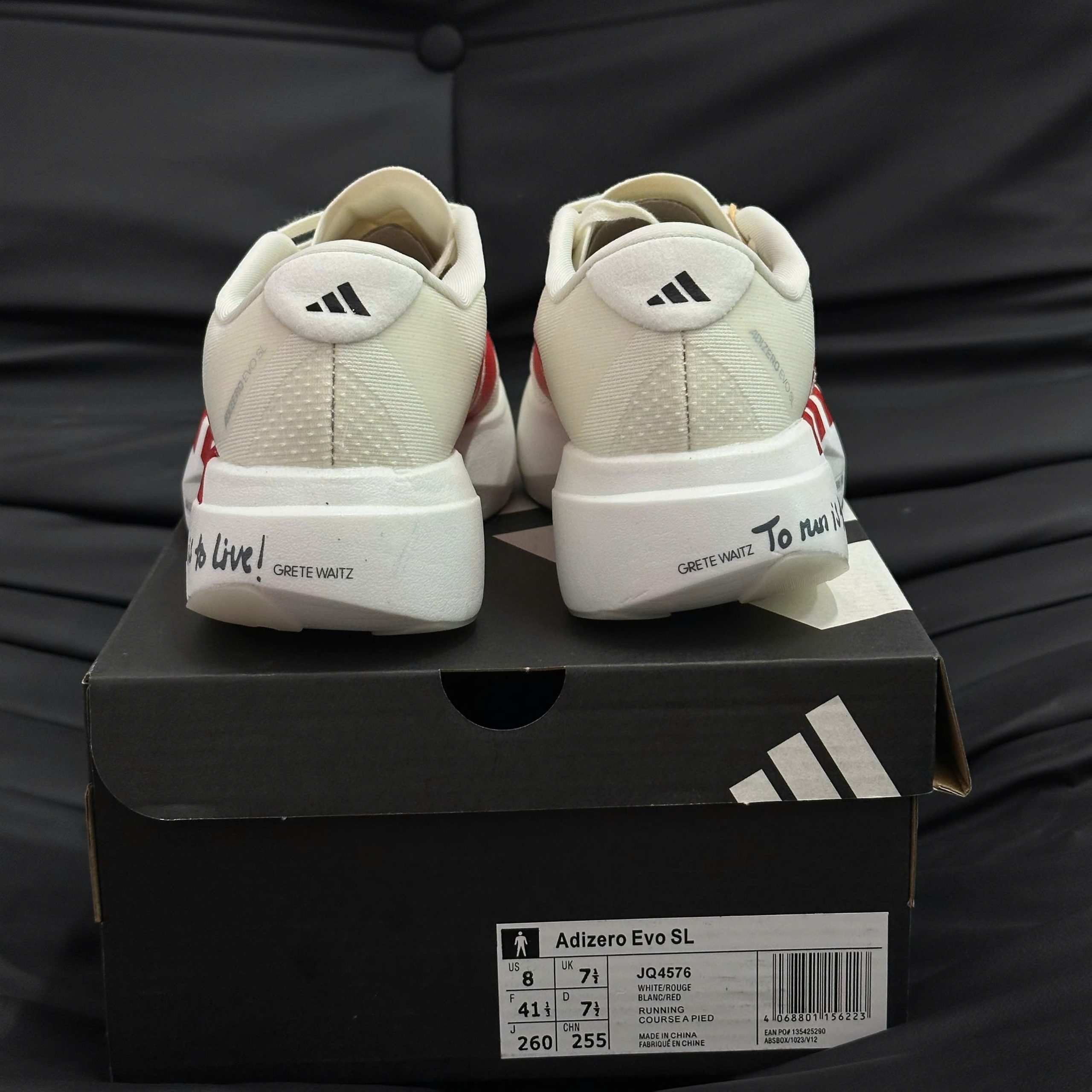 Giày Adidas Adizero EVO SL ‘Off White Better Scarlet’