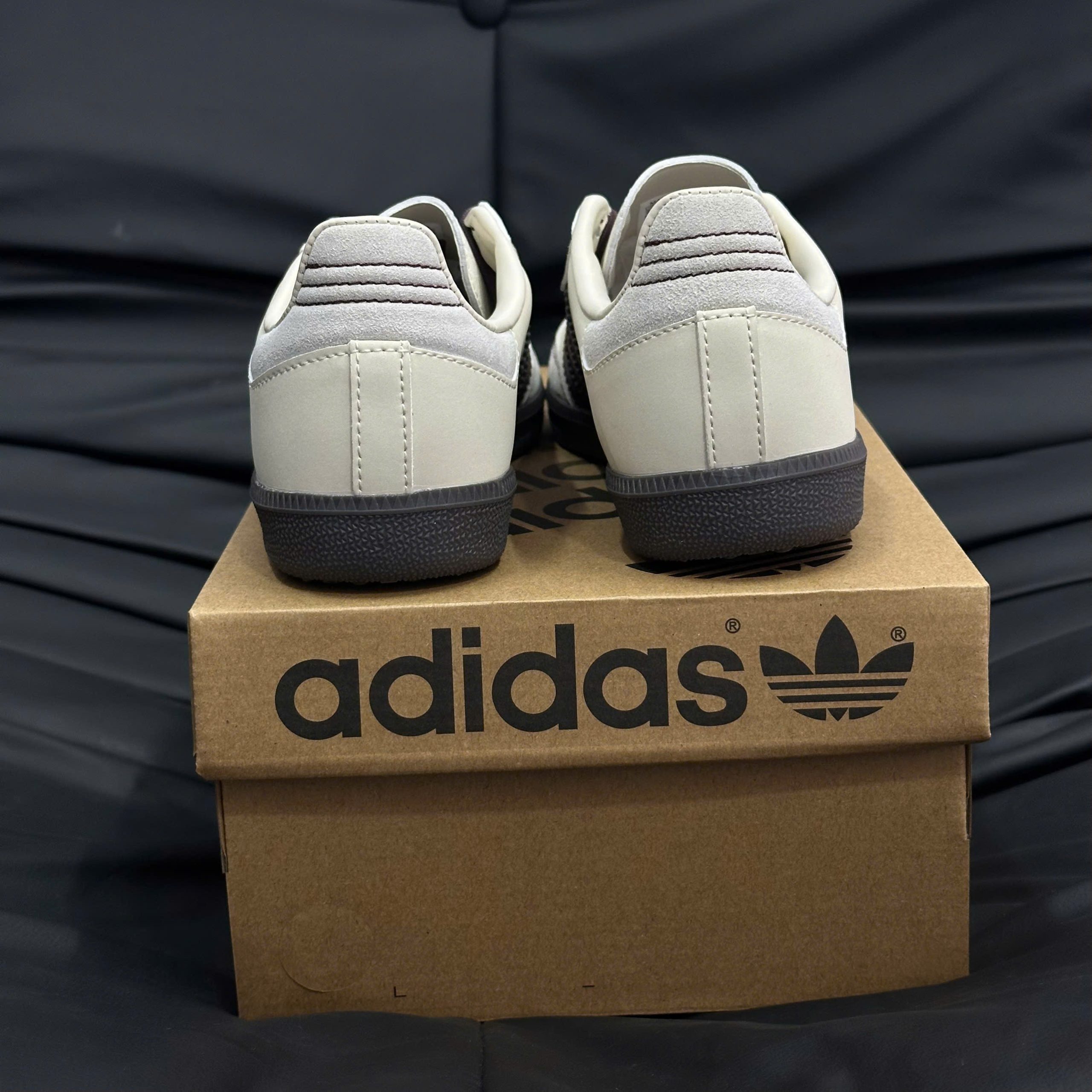 Giày Adidas Samba OG ‘Wonder White Maroon’