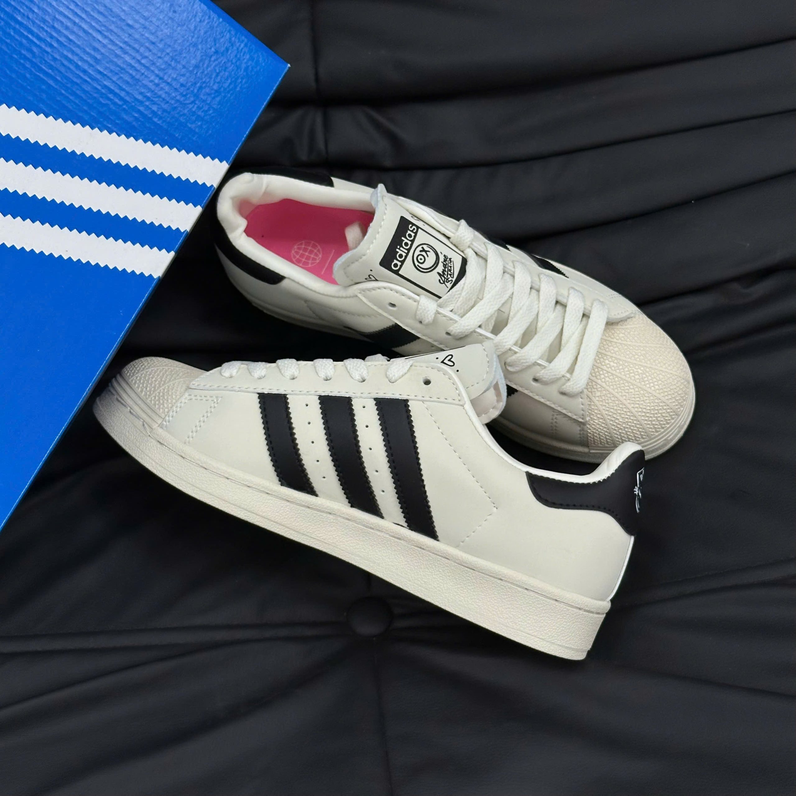 Giày Adidas Superstar X André Saraiva ‘Cream’