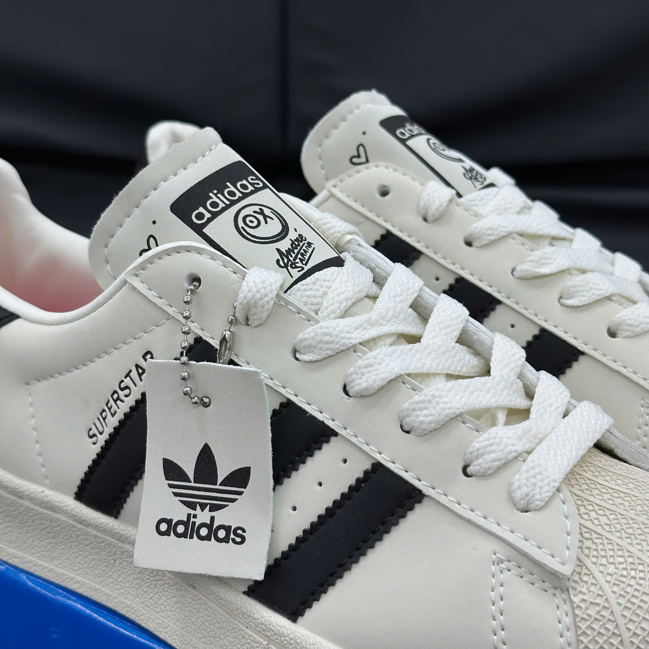 Giày Adidas Superstar X André Saraiva ‘Cream’