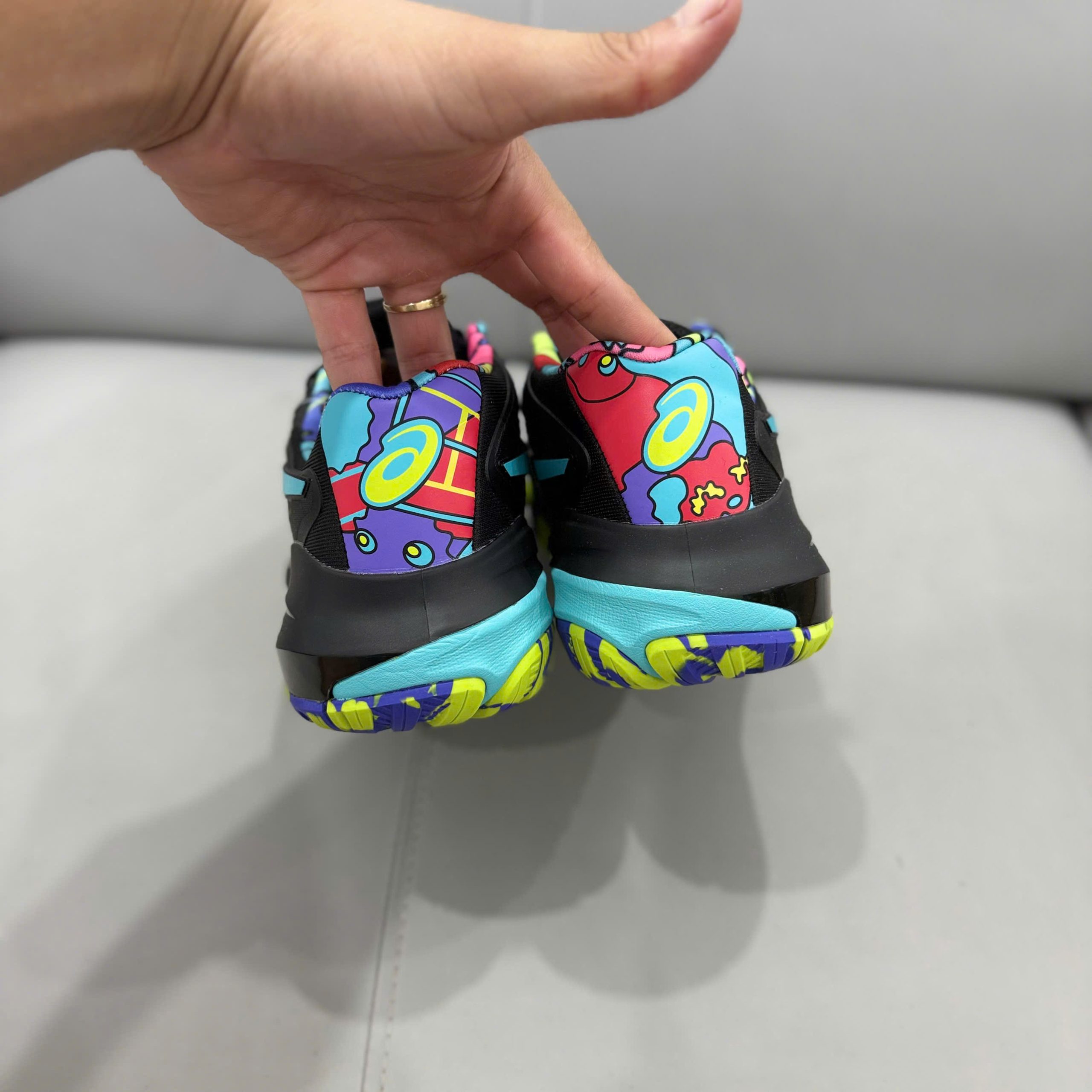 Giày Asics Gel-Resolution x Padel L.E. ‘Black Energy Aqua’