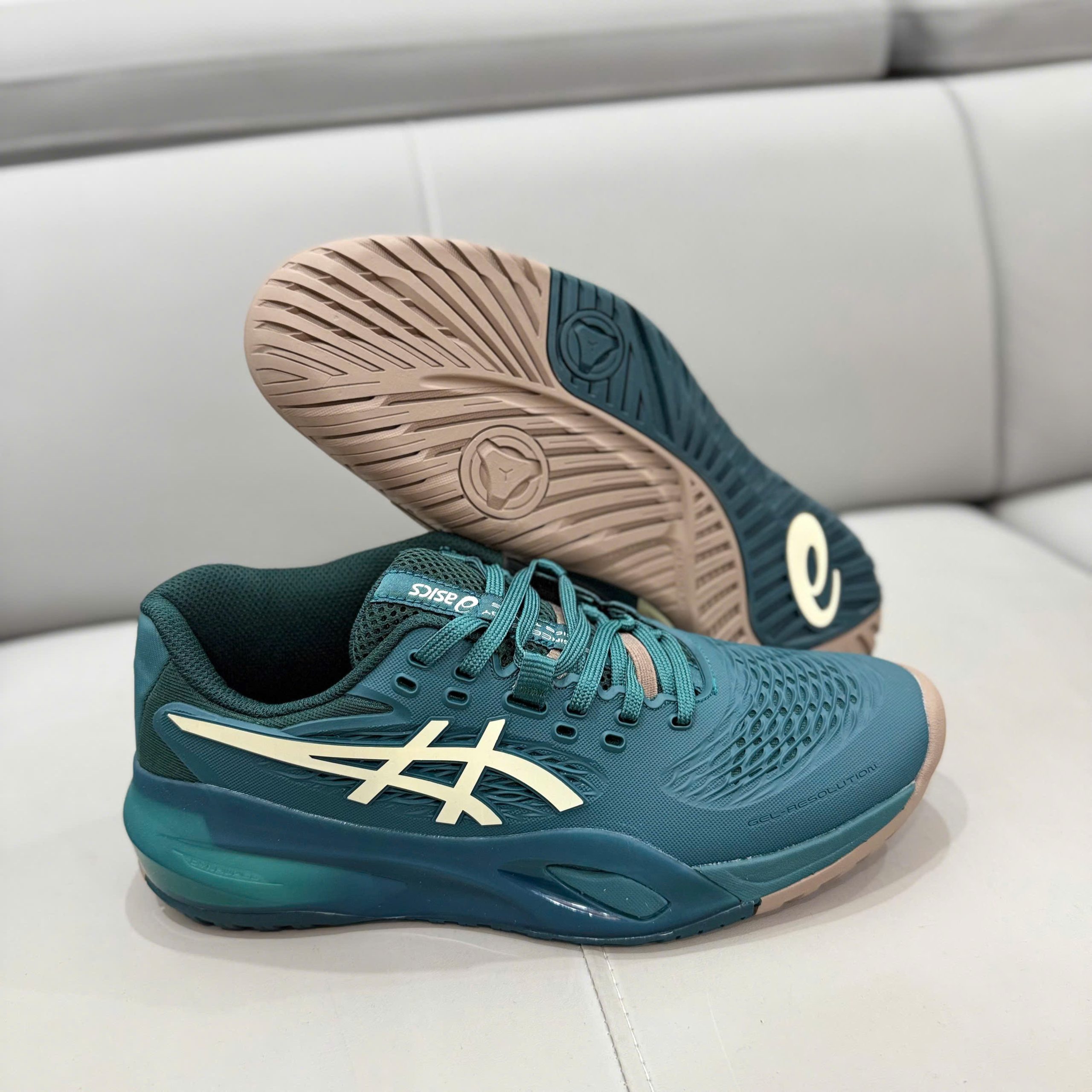 Giày Asics Gel-Resolution X Wide ‘Saxon Green’