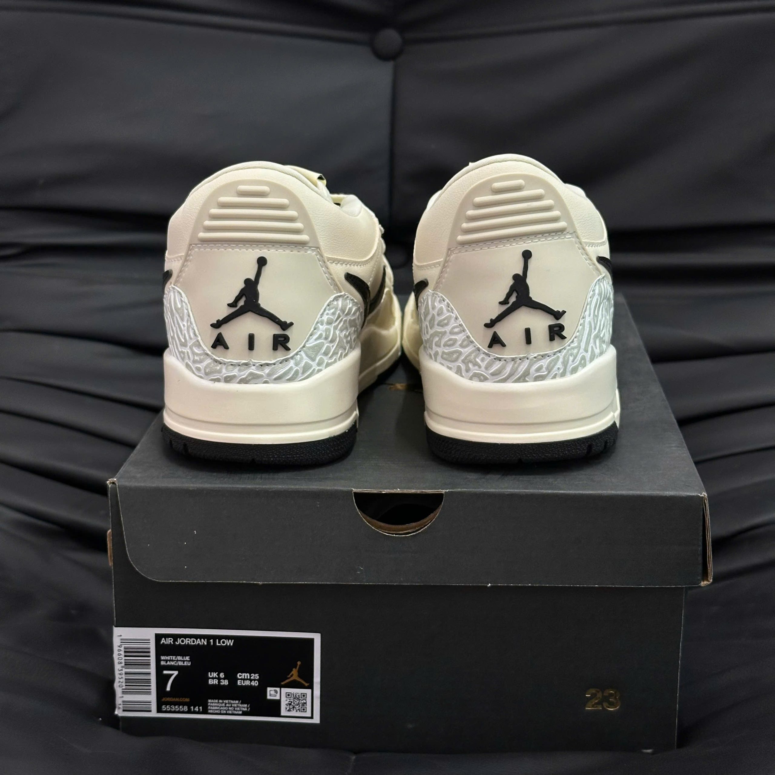 Giày Nike Air Jordan Legacy 312 Low Coconut Black