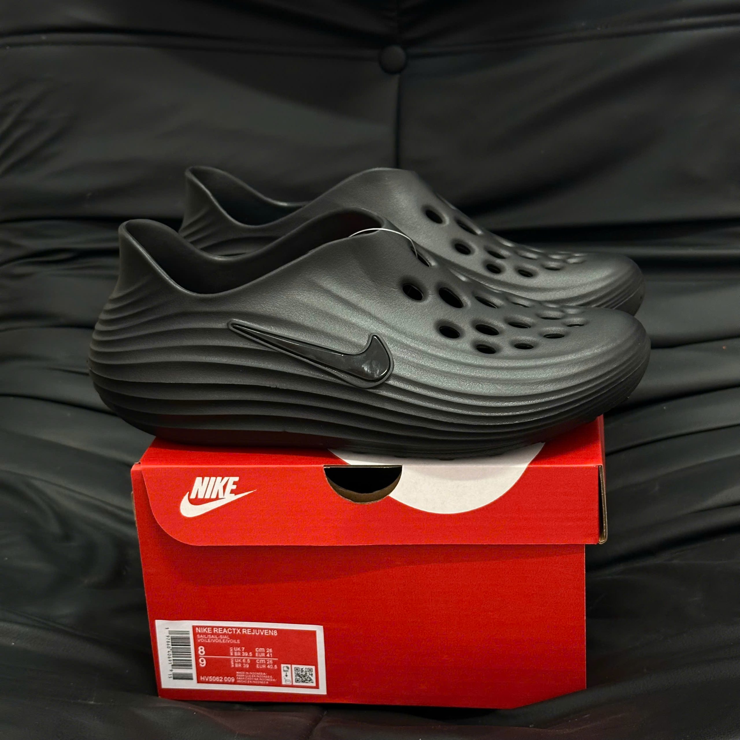 Giày Nike ReactX Rejuven8 ‘Triple Black’
