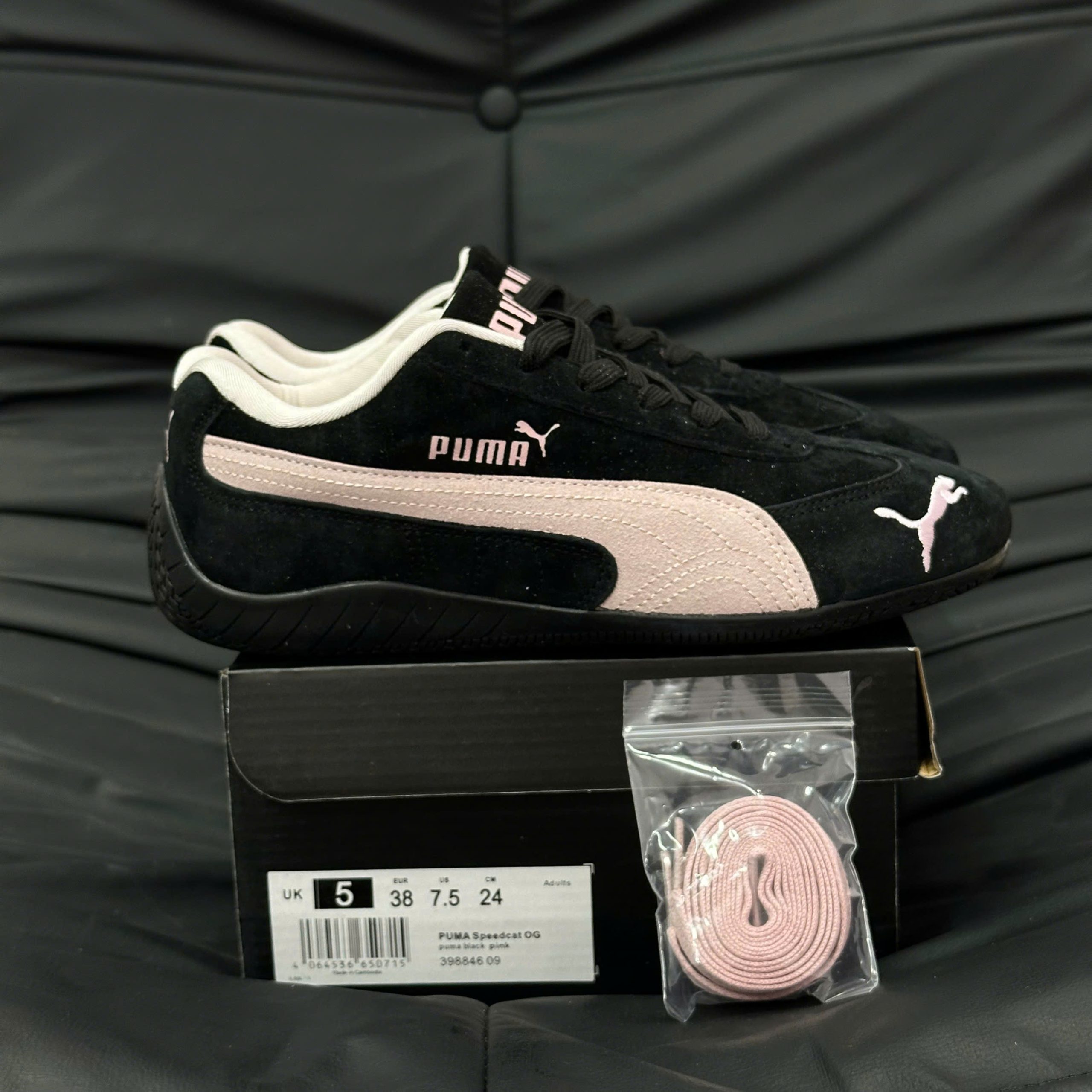 Giày Puma Speedcat OG ‘Black Pink’