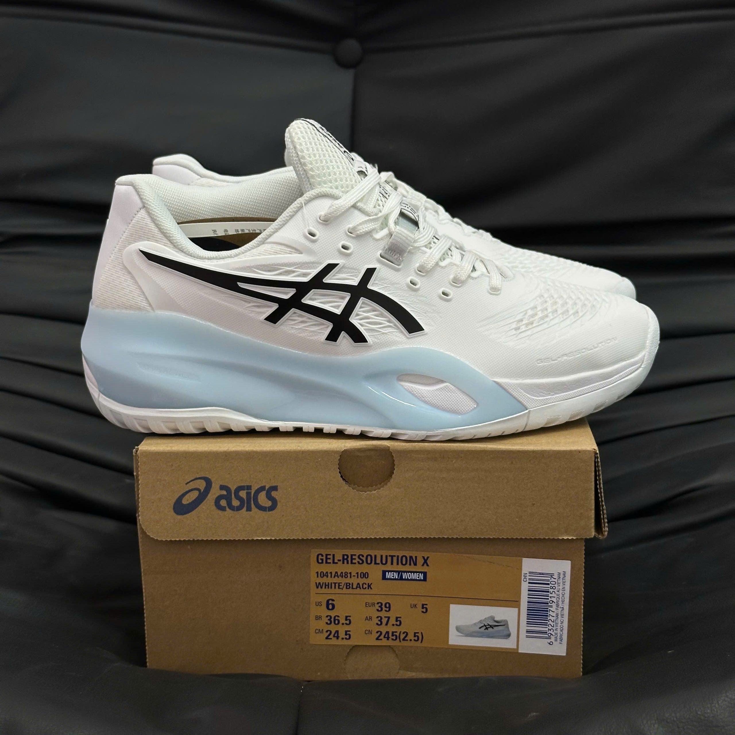 Giày Asics Gel Resolution X ‘White Black’