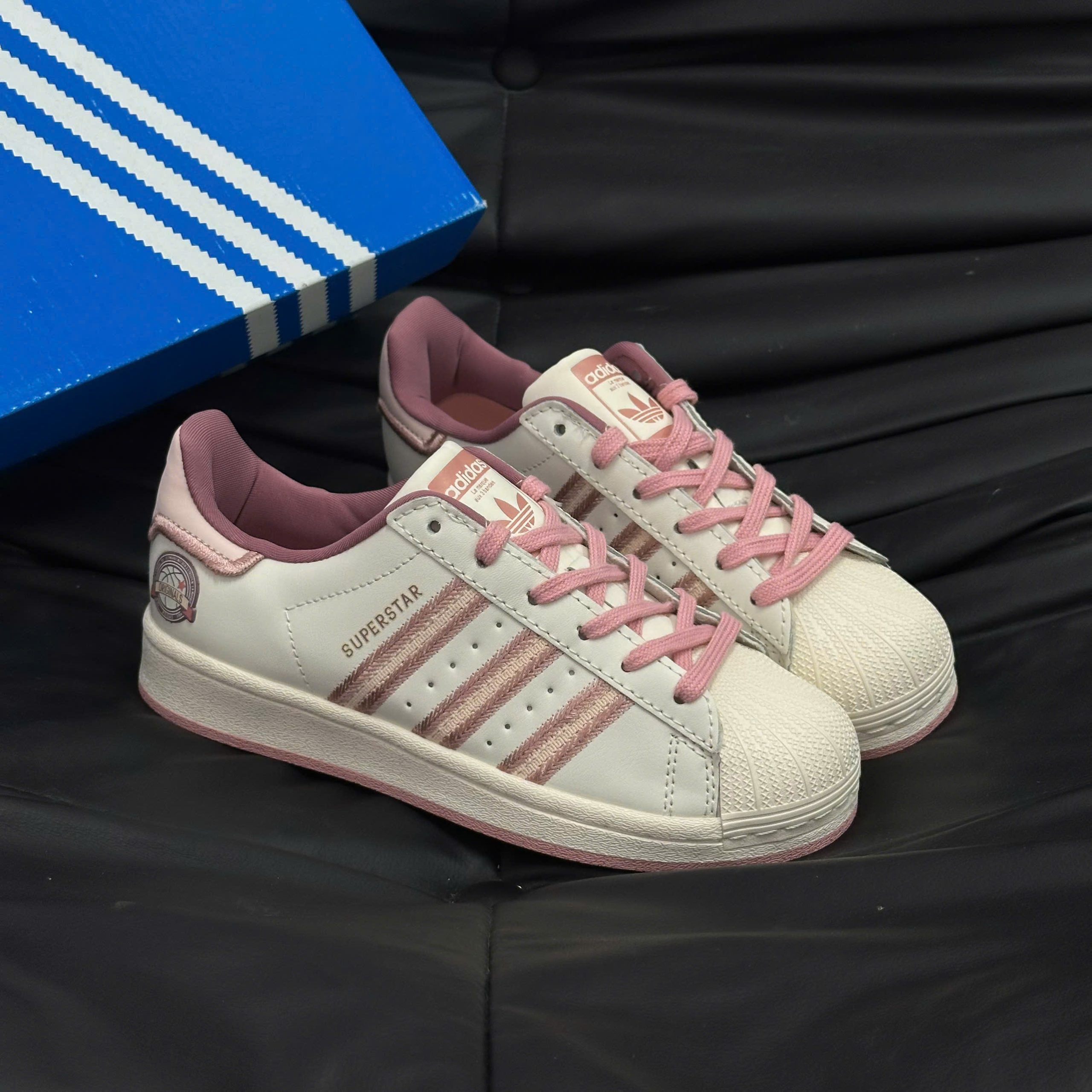 Giày Adidas Original Super Star ‘Pink Beige’