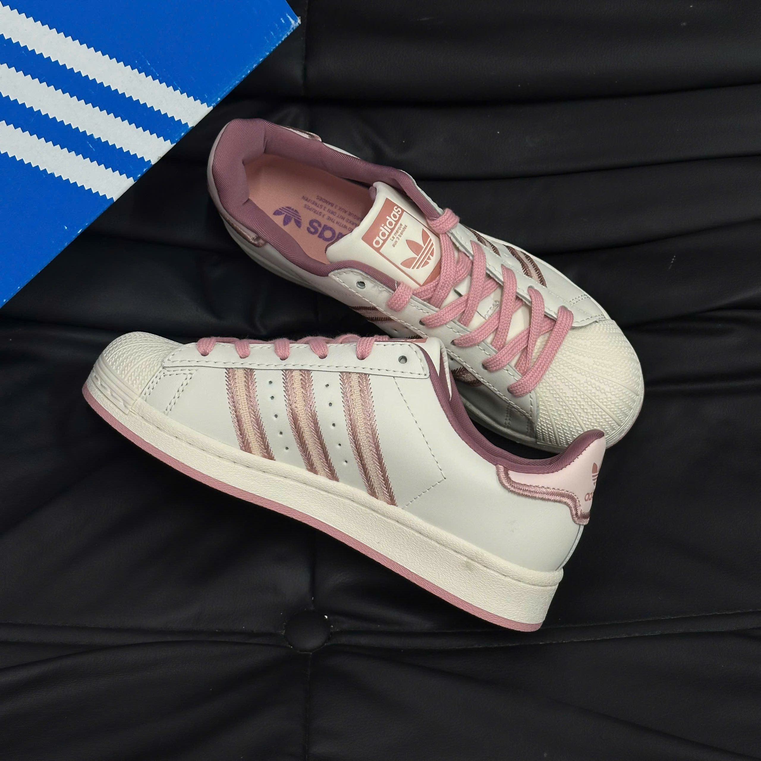 Giày Adidas Original Super Star ‘Pink Beige’