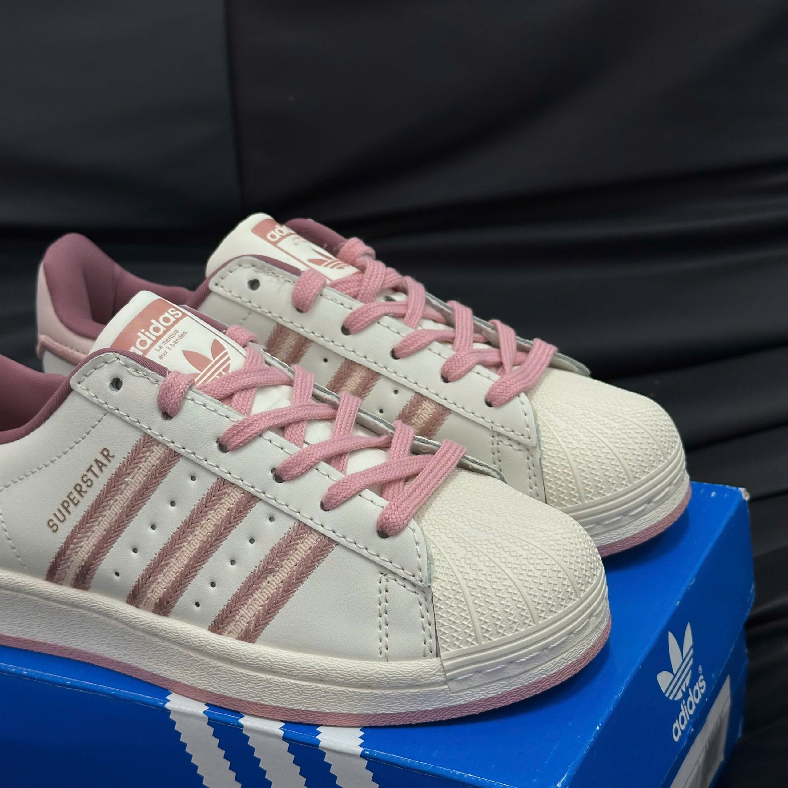 Giày Adidas Original Super Star ‘Pink Beige’