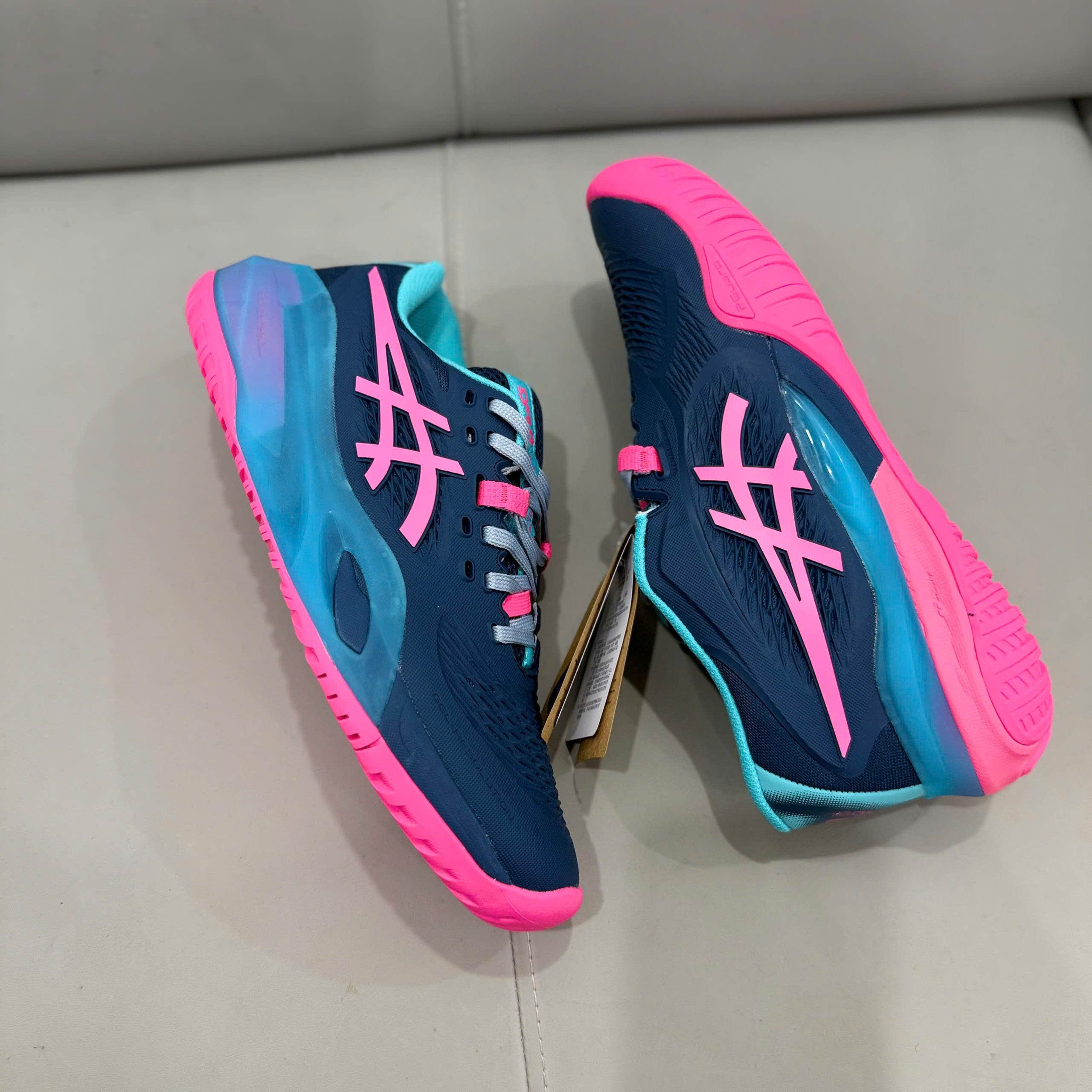 Giày Asics Gel-Resolution x Padel ‘Mako Blue Hot Pink’