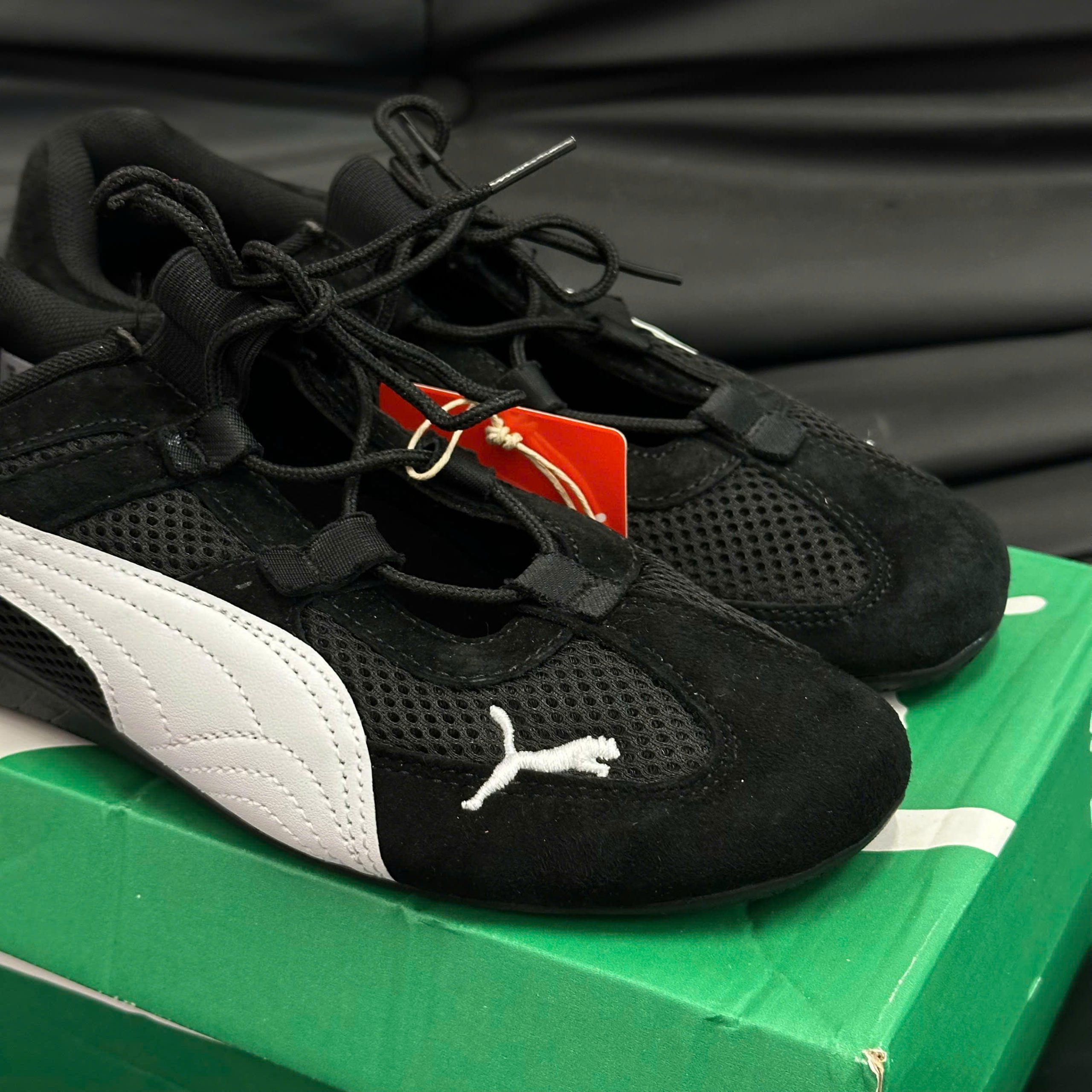 Giày Puma Speedcat Go Black White [ Unisex ]