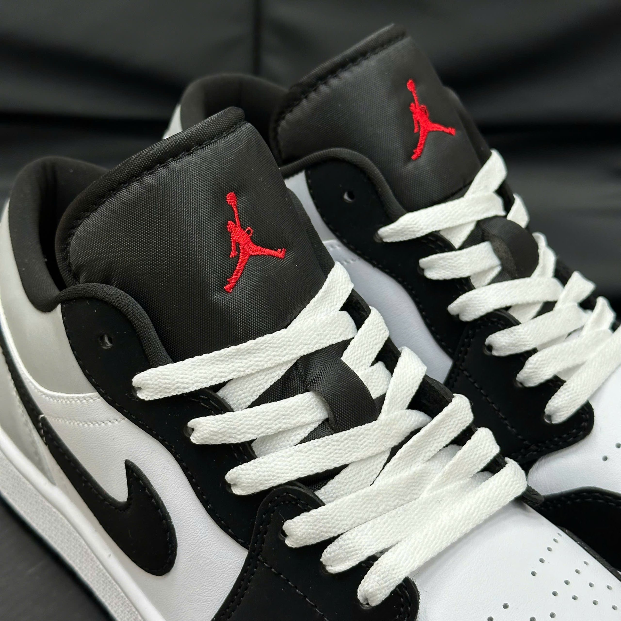 Giày Nike Air Jordan 1 Low – Black Matte Silver