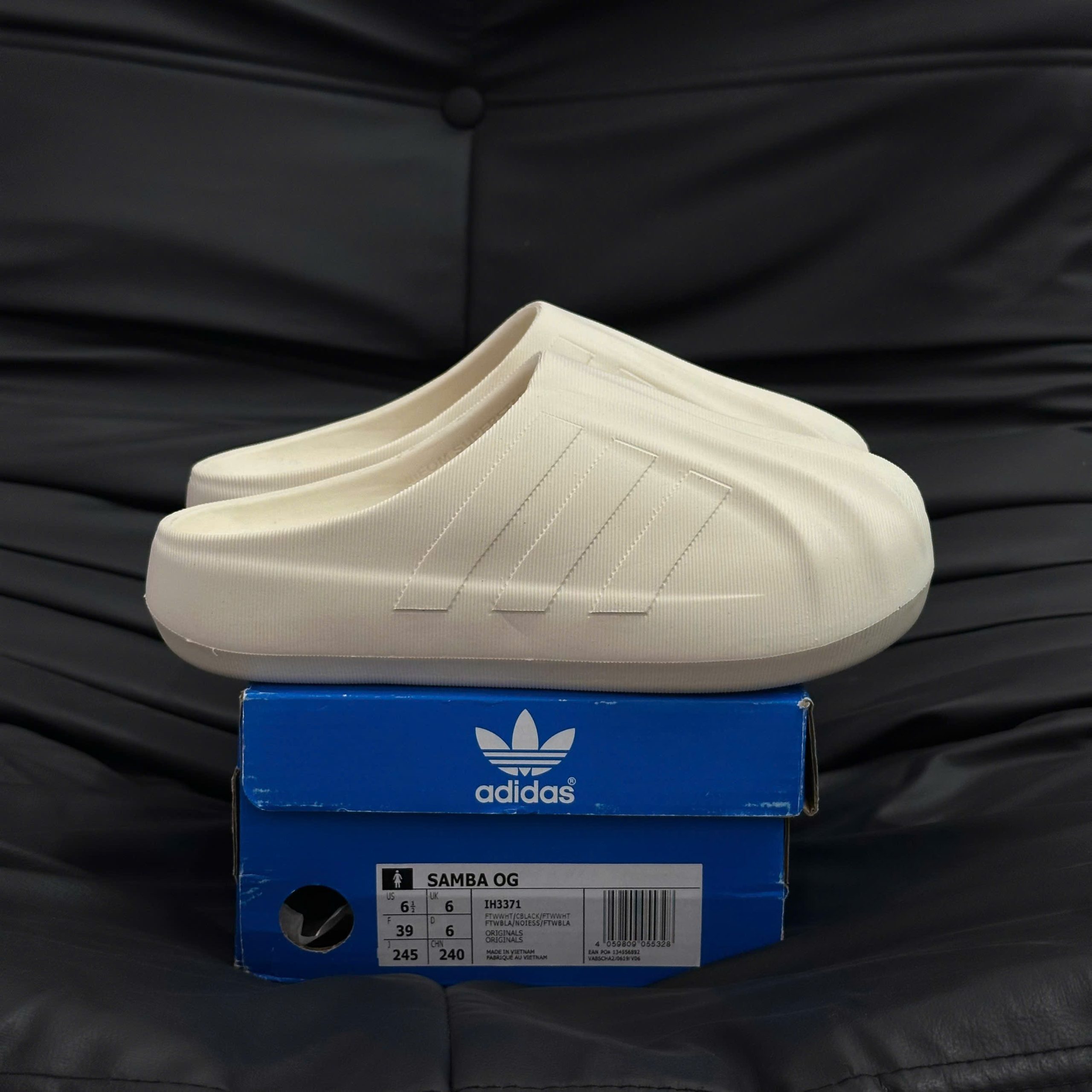 Dép Adidas Adifom Superstar Mule ‘Putty Grey’