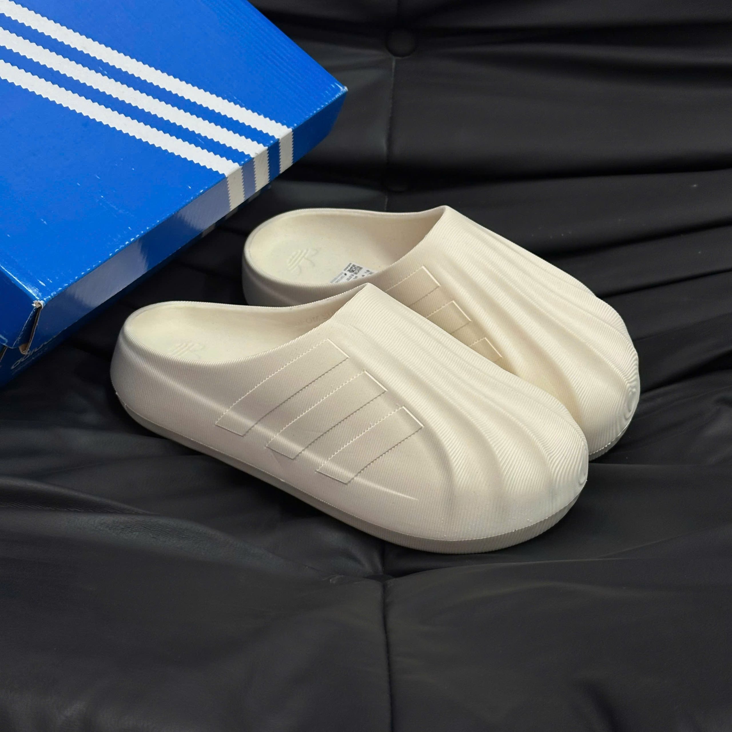 Dép Adidas Adifom Superstar Mule ‘Putty Grey’