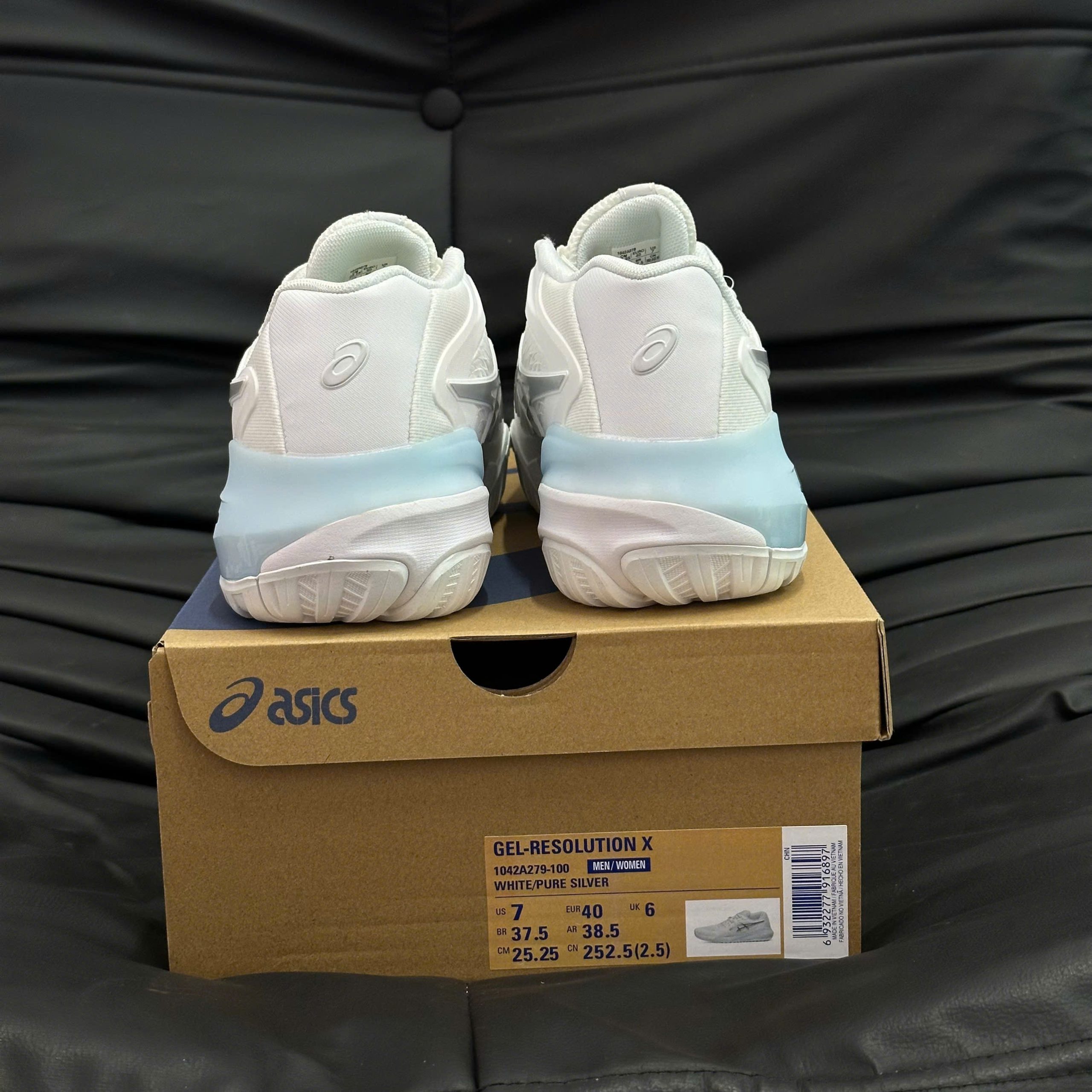 Giày Asics GEL-RESOLUTION X ‘WHITE/PURE SILVER