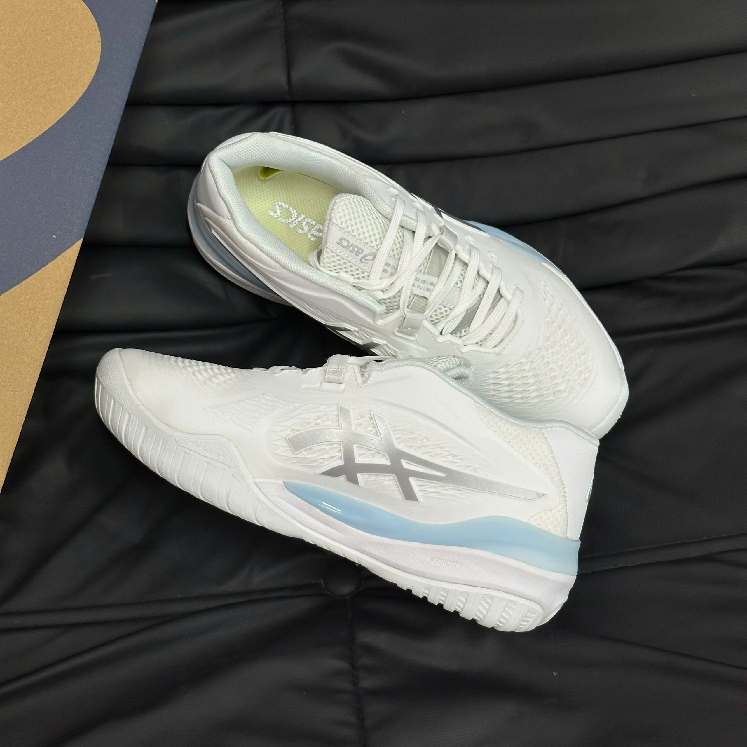 Giày Asics GEL-RESOLUTION X ‘WHITE/PURE SILVER