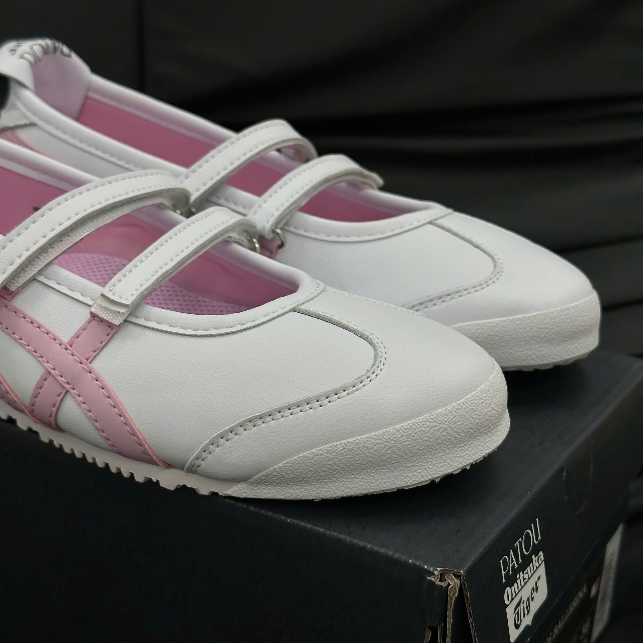 Giày Onitsuka Tiger x PATOU Mexico 66 Ballerina ‘White Cotton Candy’