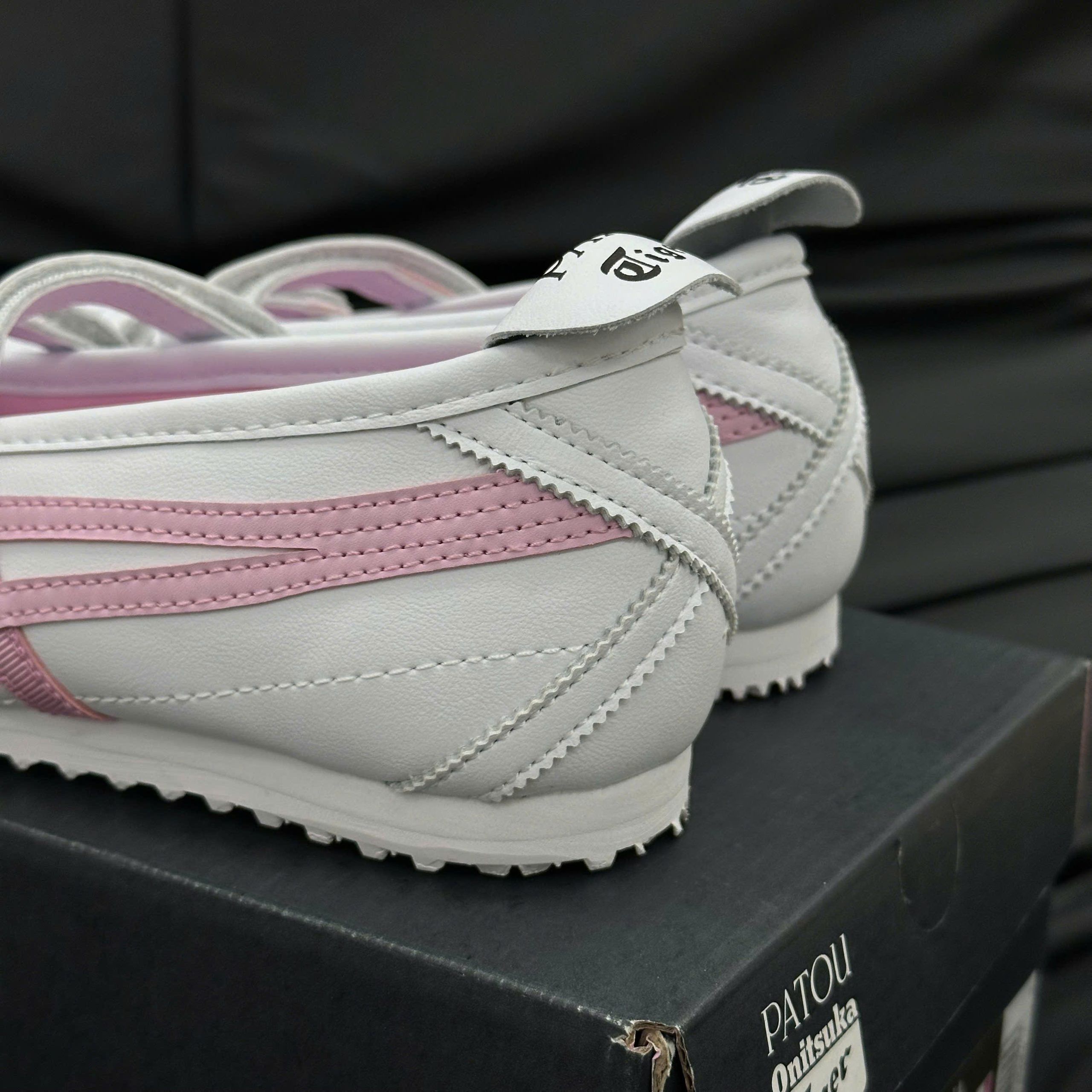Giày Onitsuka Tiger x PATOU Mexico 66 Ballerina ‘White Cotton Candy’