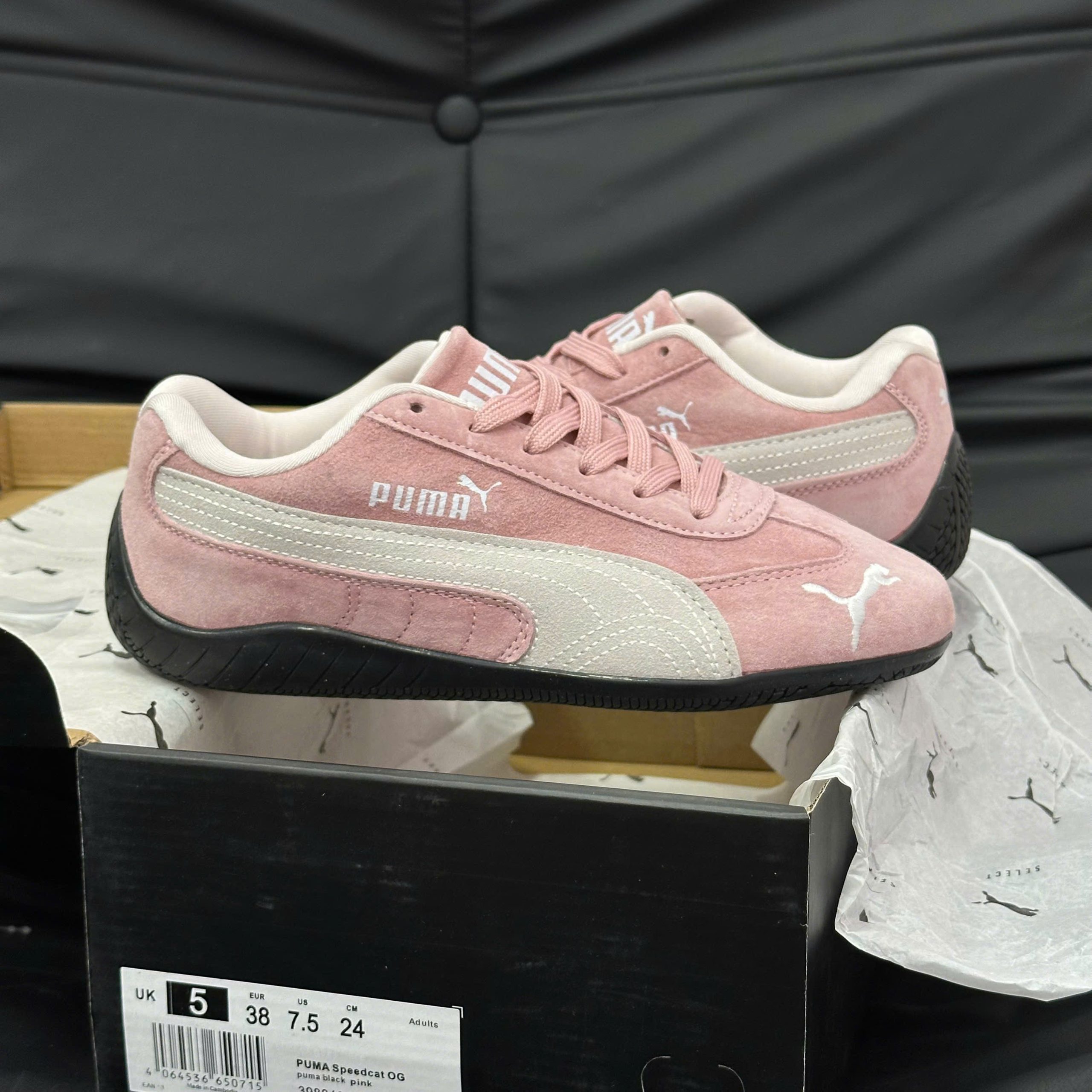 Giày Puma Speedcat OG Pink/White