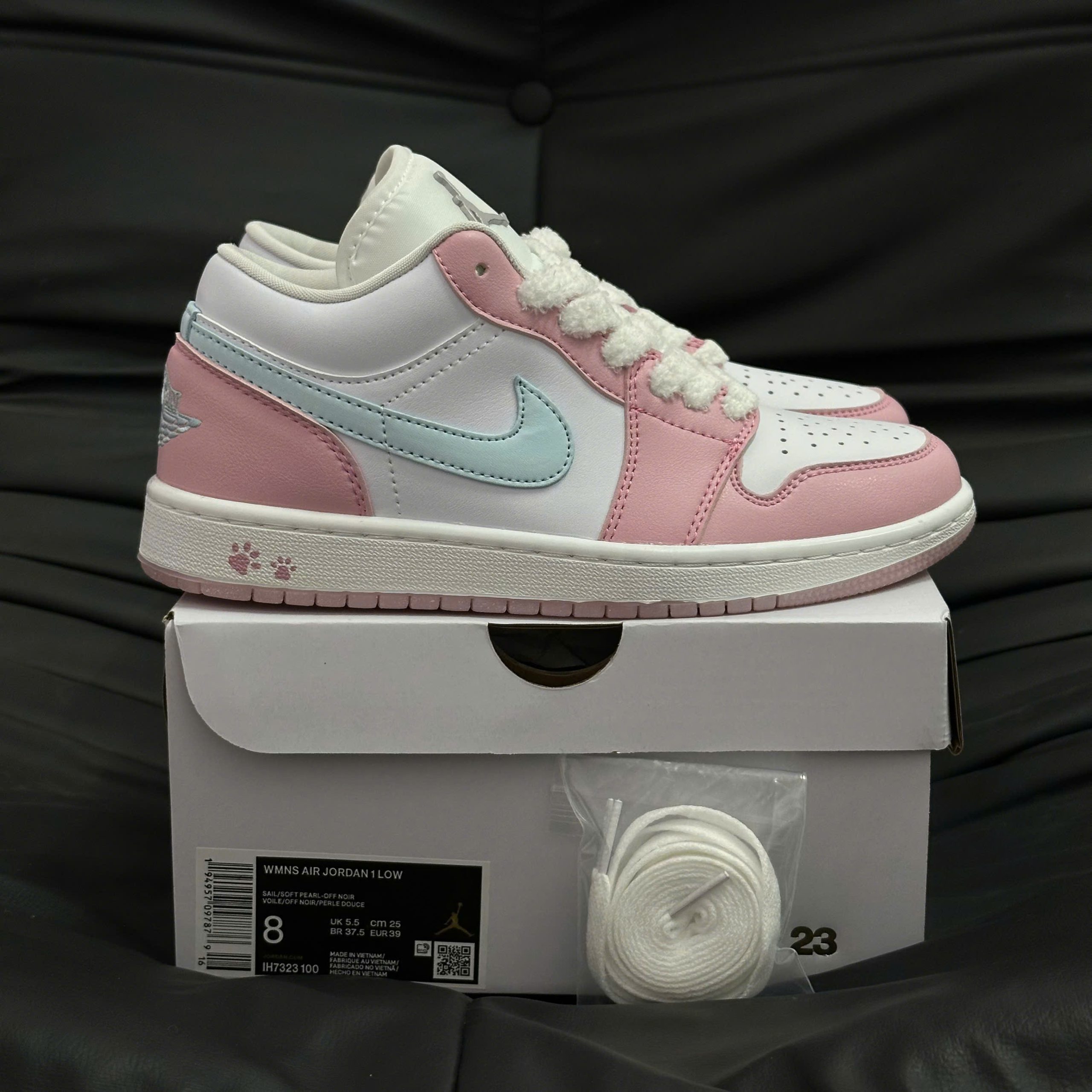 Giày (WMNS) Air Jordan 1 Low SE ‘Paw Print’