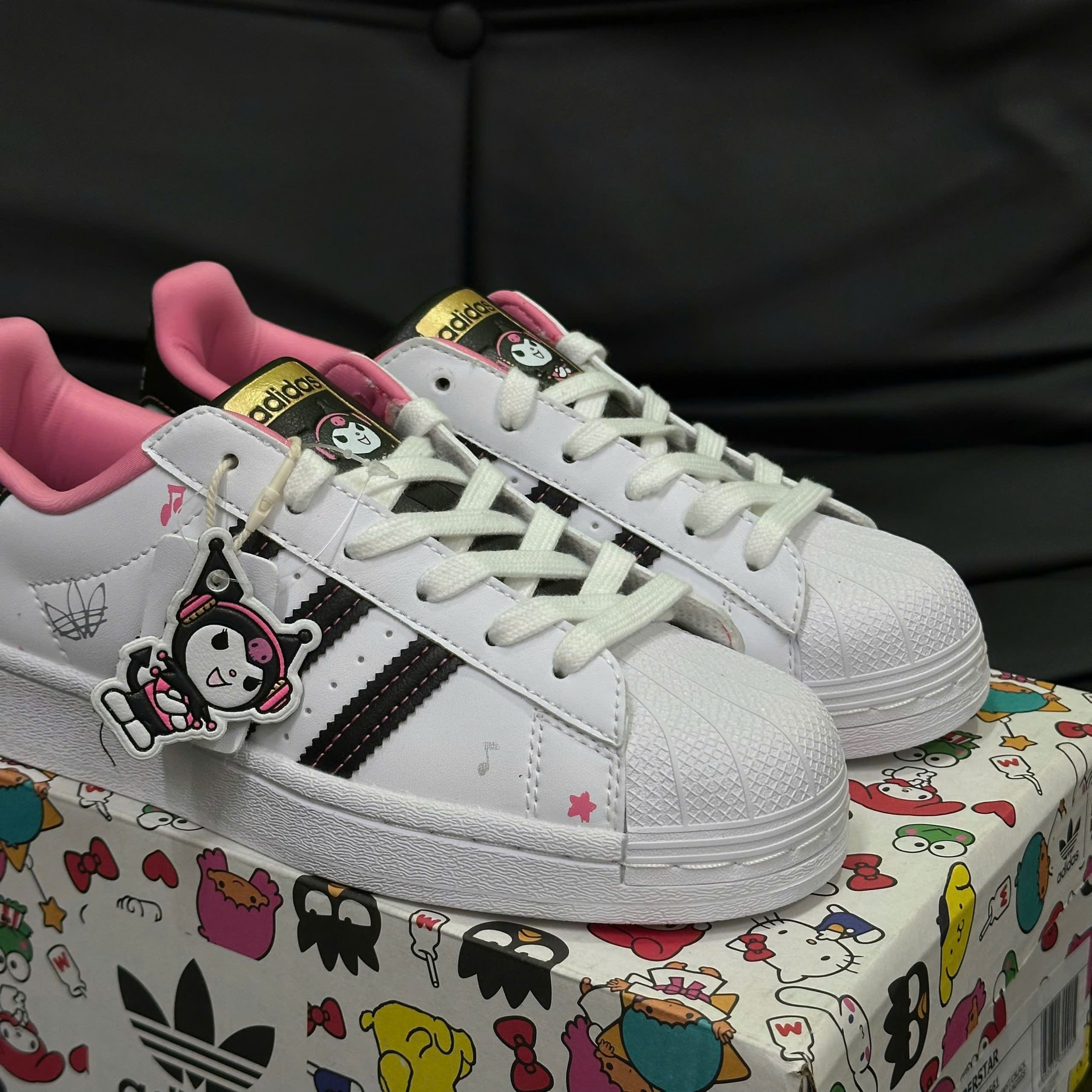 Giày Adidas Originals x Hello Kitty và Friends Superstar Best Quality