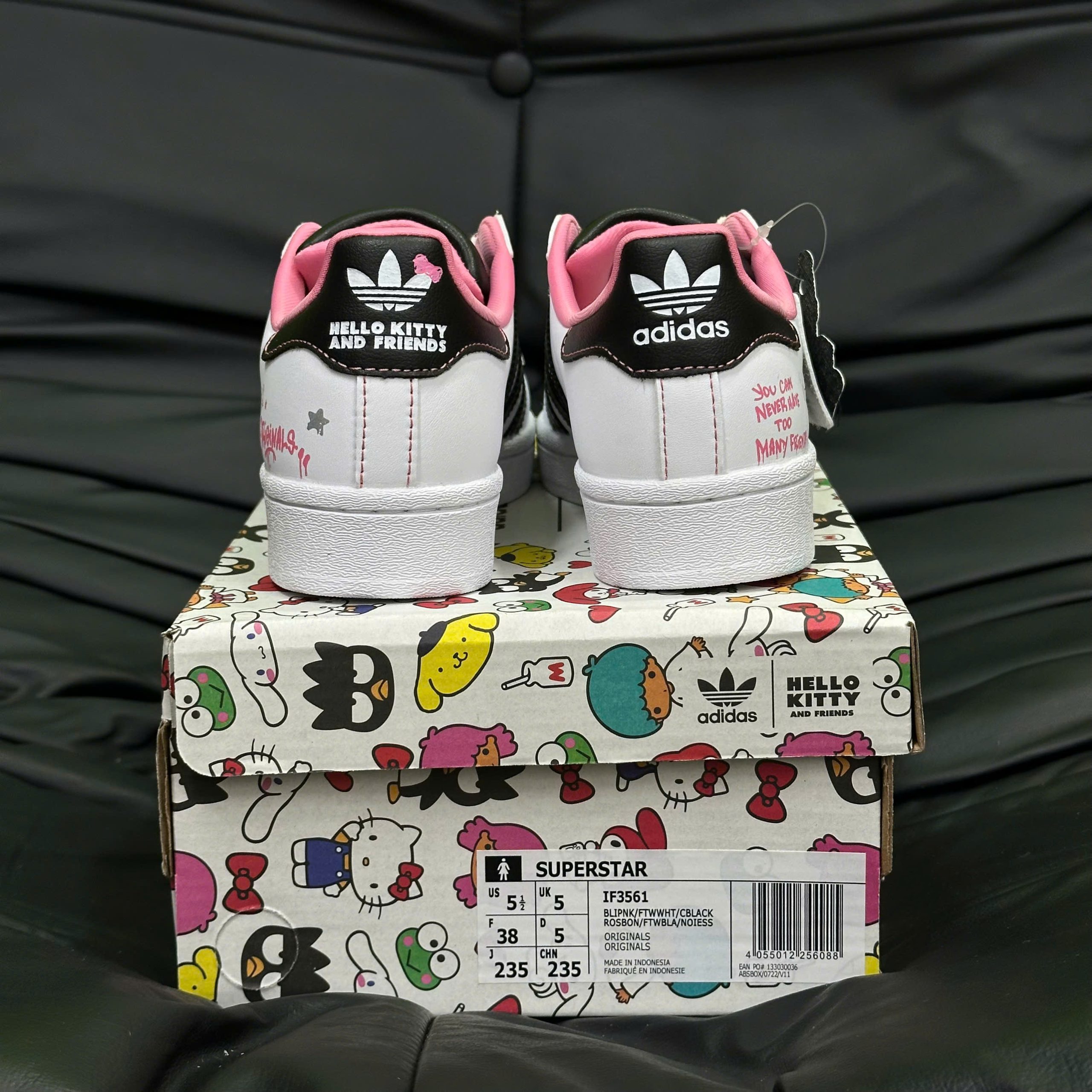 Giày Adidas Originals x Hello Kitty và Friends Superstar Best Quality