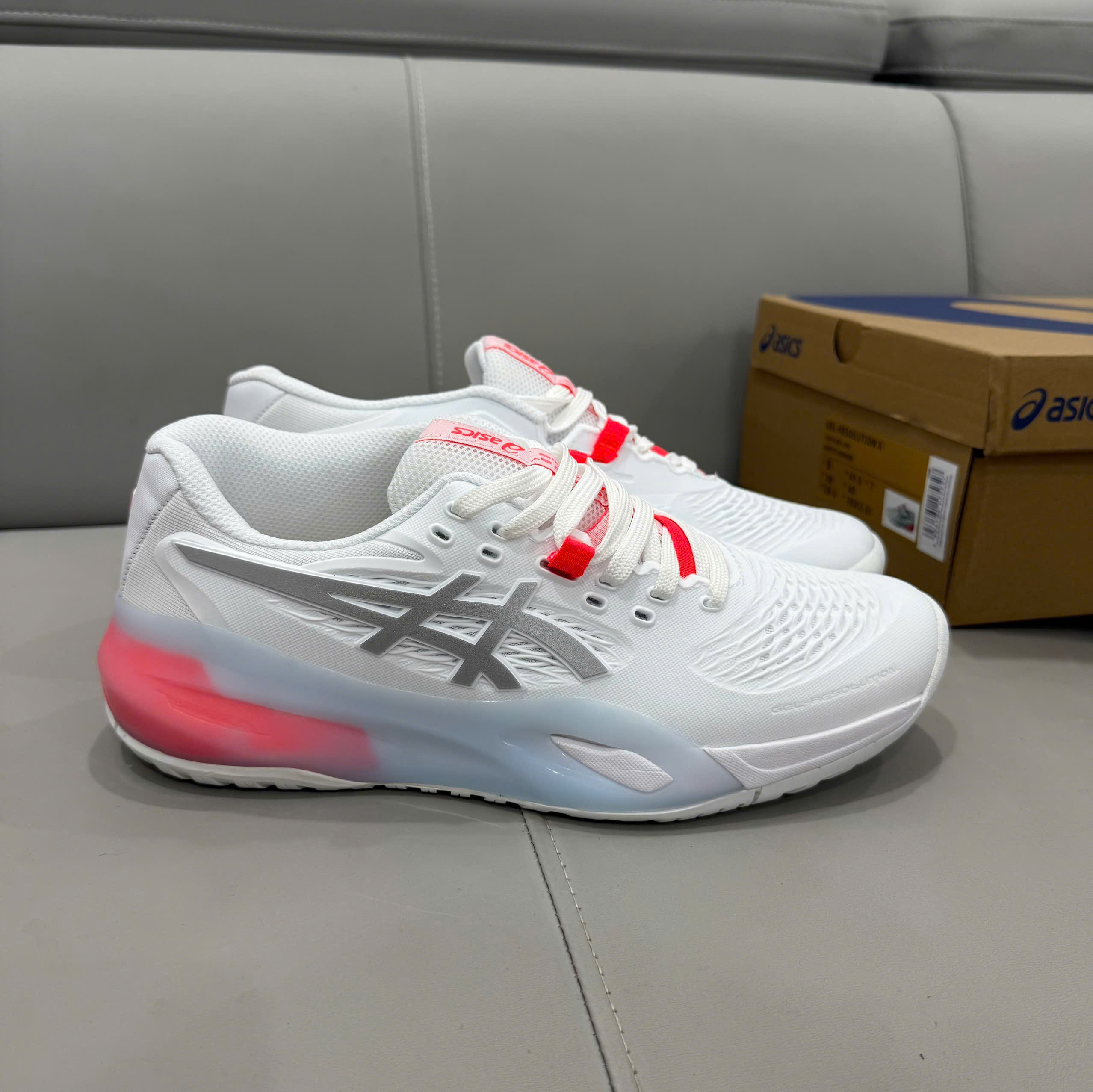 Giày Asics Gel Resolution X ‘White Indigo Fog’