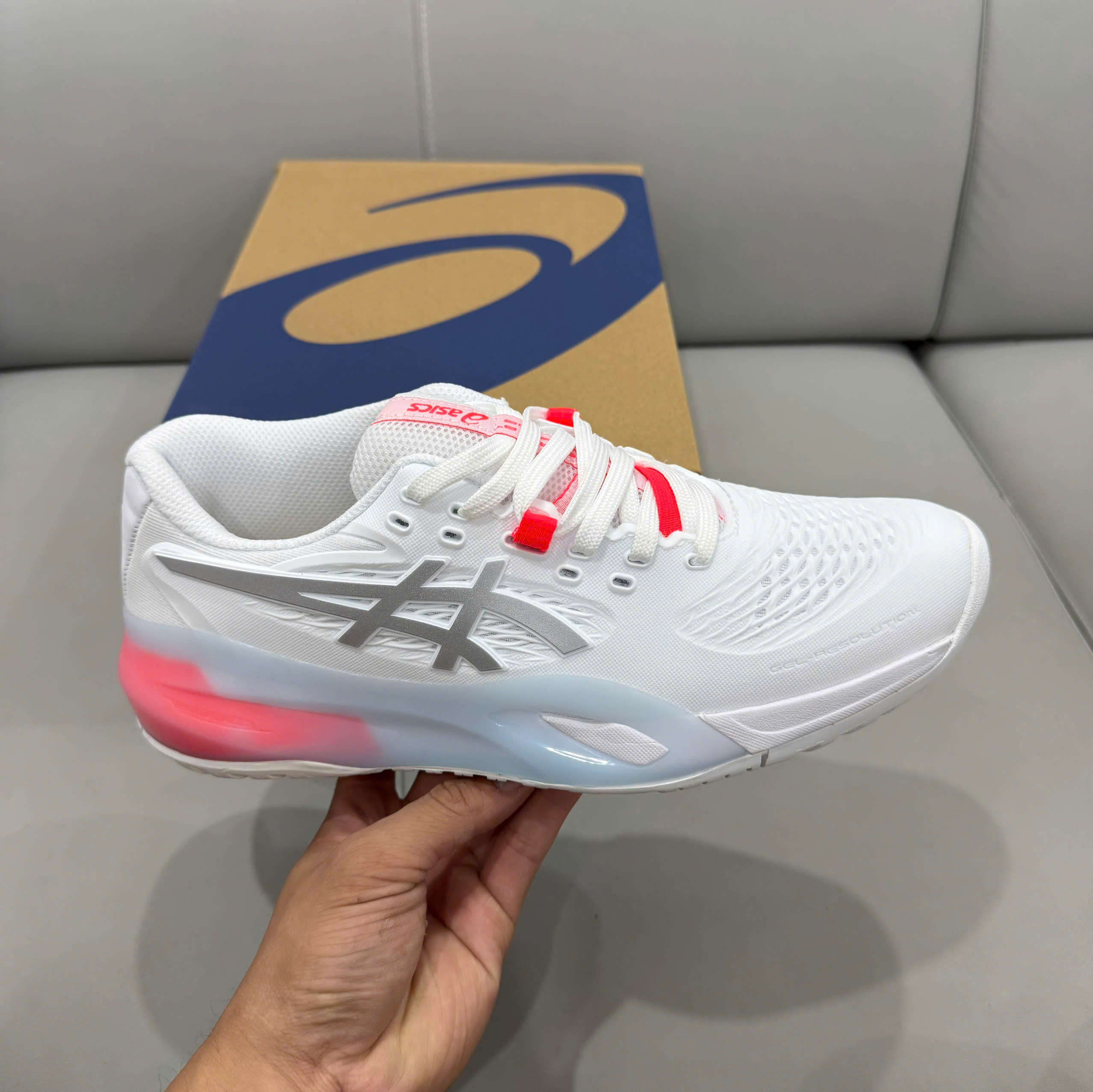Giày Asics Gel Resolution X ‘White Indigo Fog’
