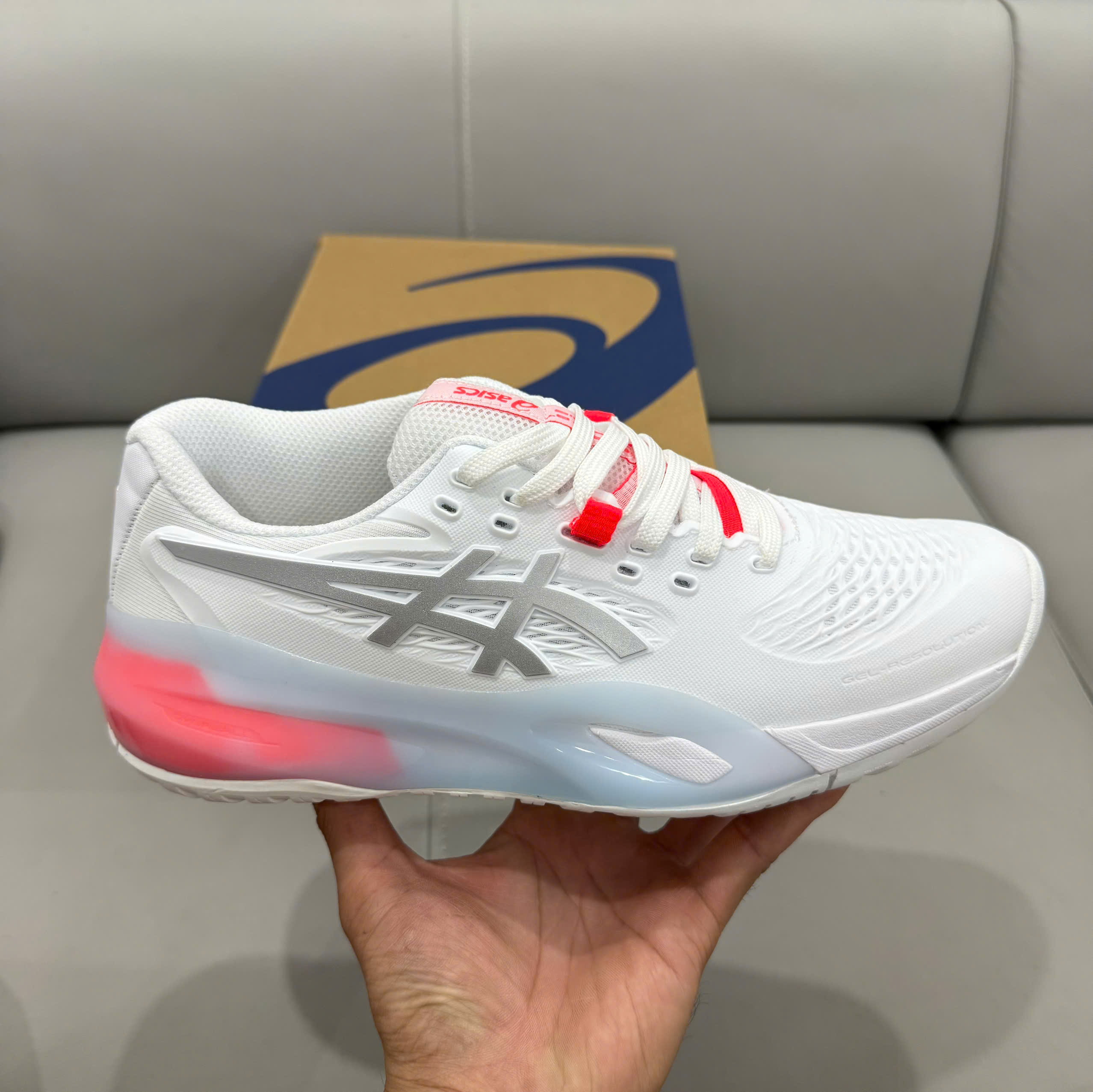 Giày Asics Gel Resolution X ‘White Indigo Fog’