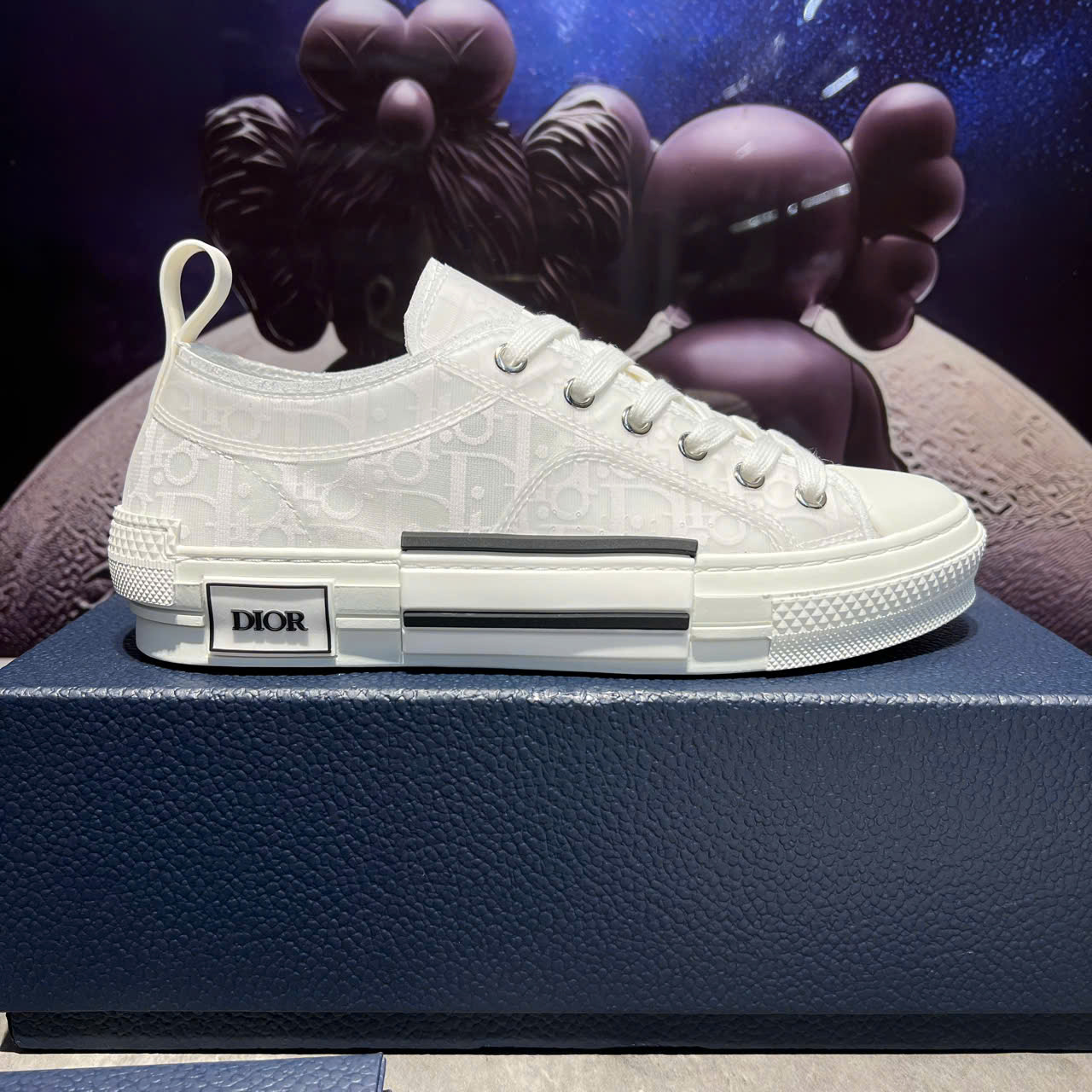 Dior B23<br />Giày Dior B23 Low ‘White Dior Oblique’