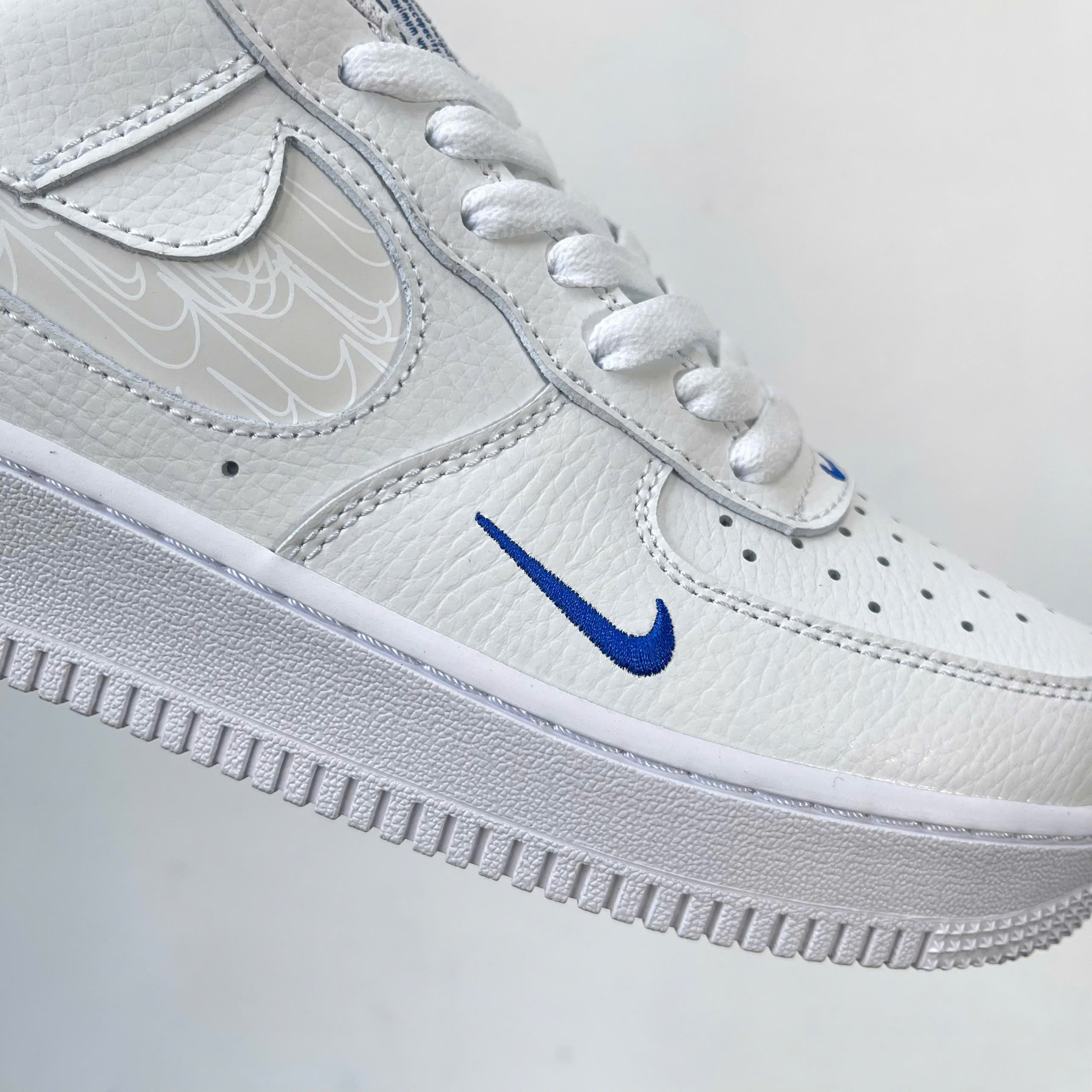 Giày Nike Air Force 1 ’07 LV8 ‘White Dark Marina Blue’
