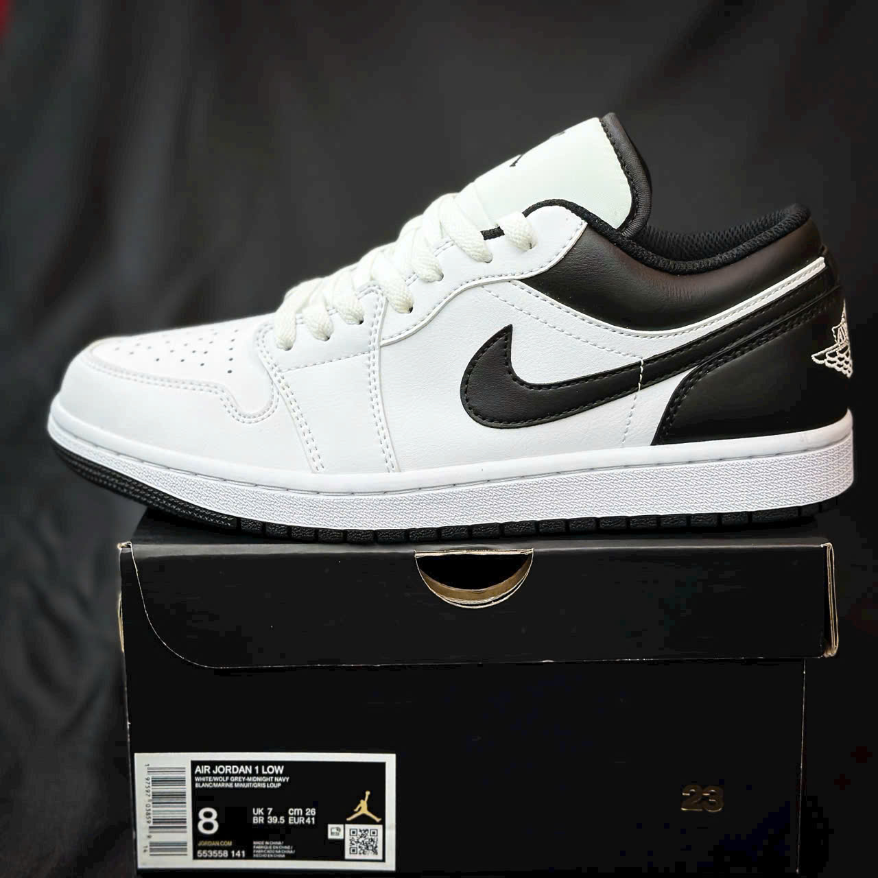 Giày Nike Air Jordan 1 Low ‘Reverse Panda’