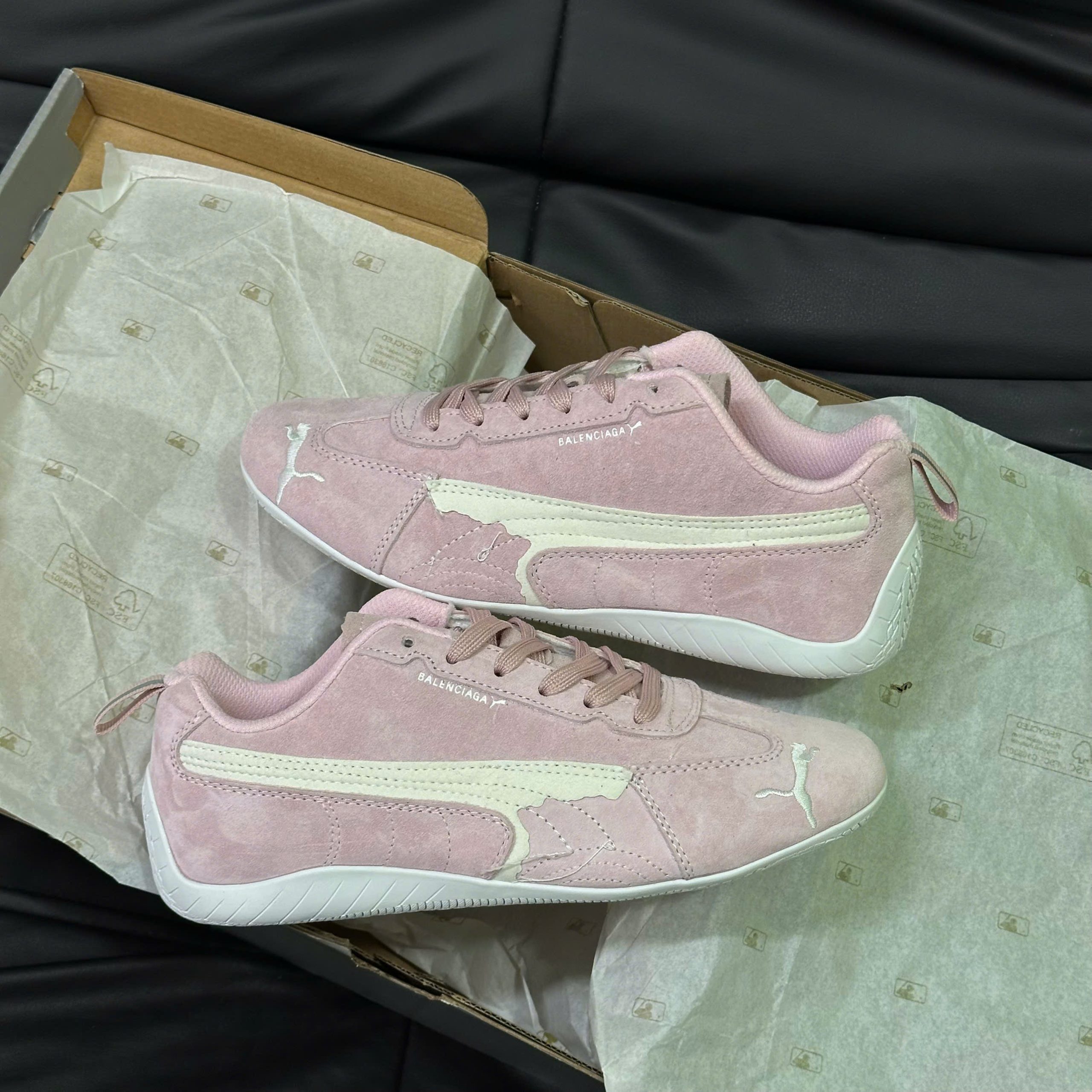 Giày Puma Speedcat OG Pink/White