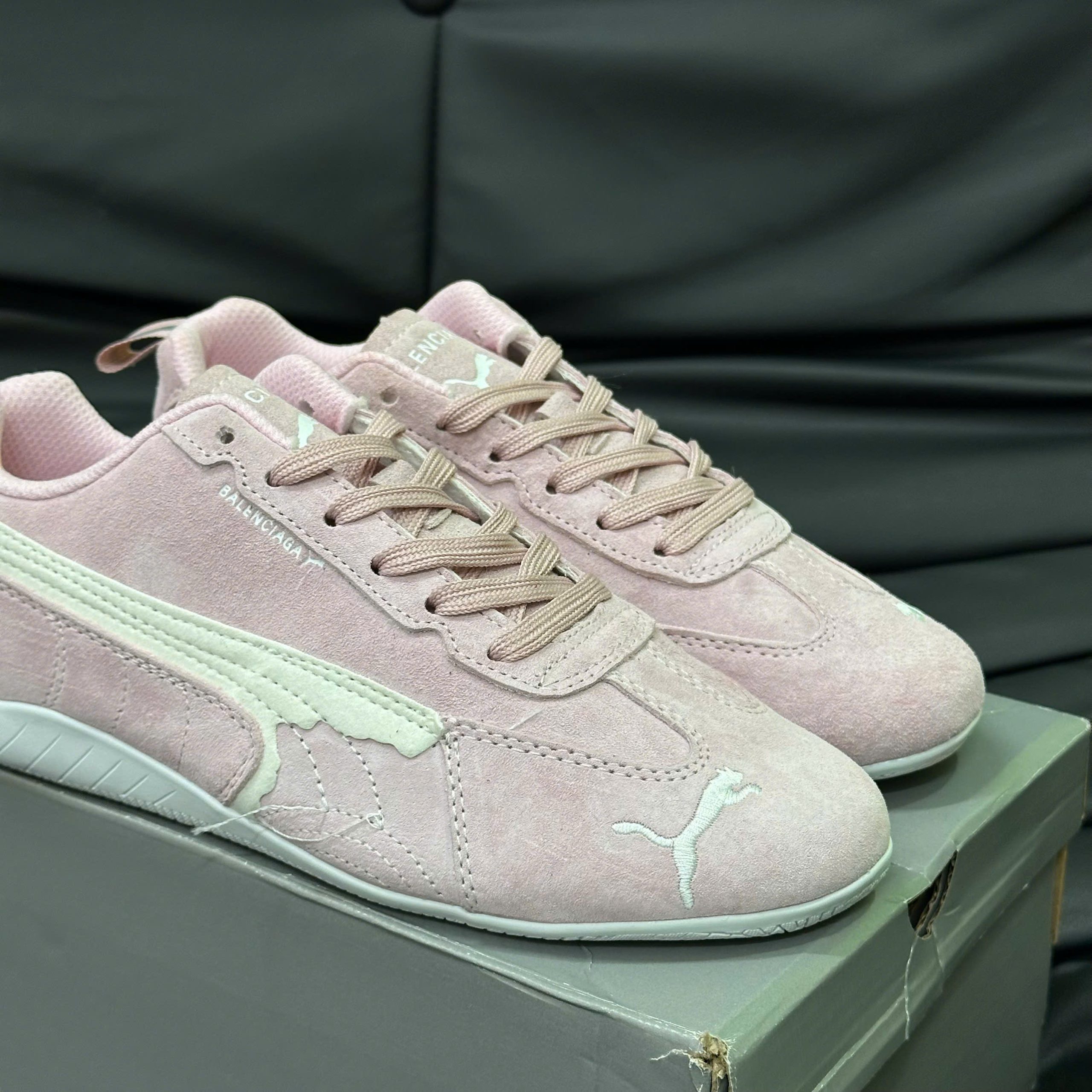 Giày Puma Speedcat OG Pink/White