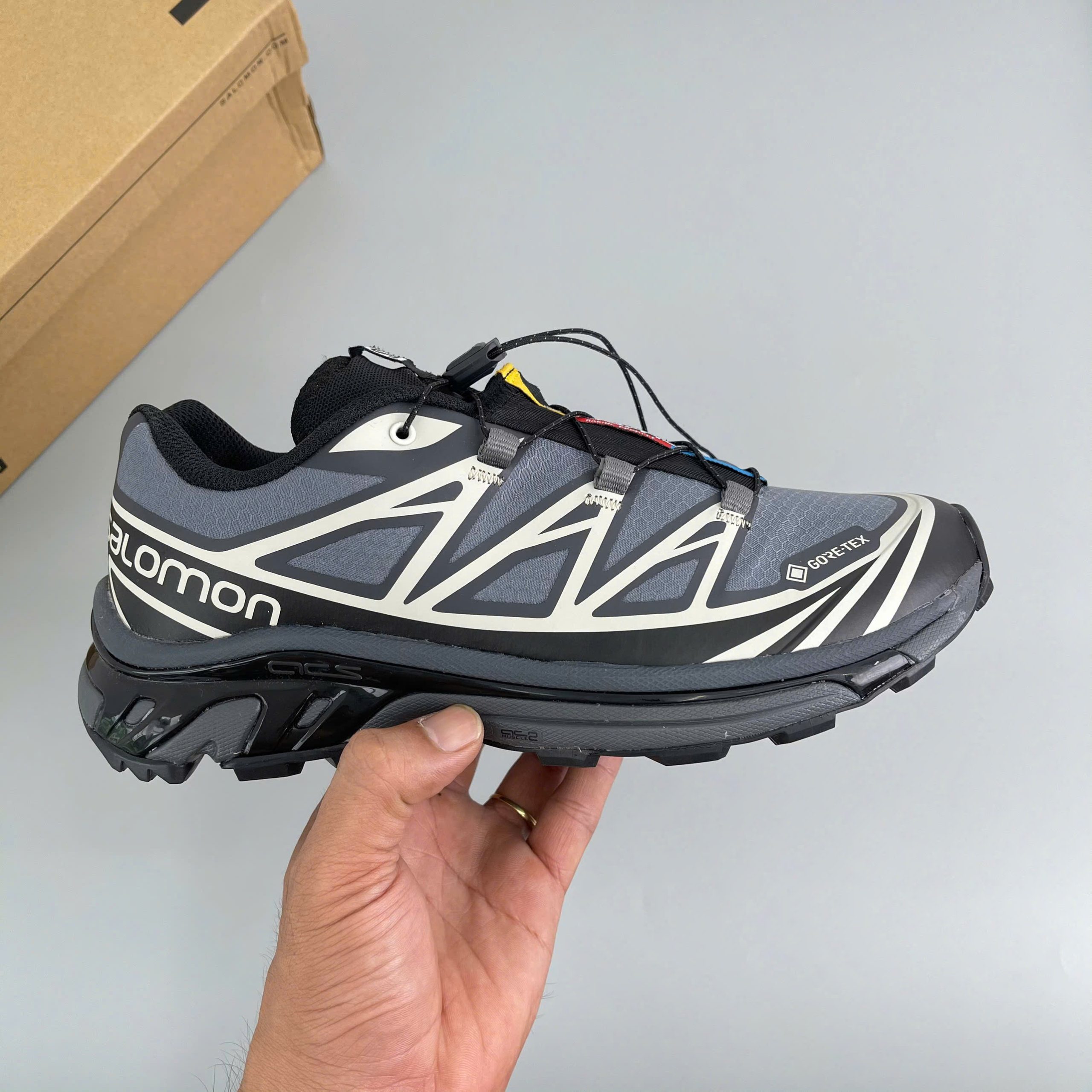 Giày Salomon XT-6 GORE-TEX ‘Black’