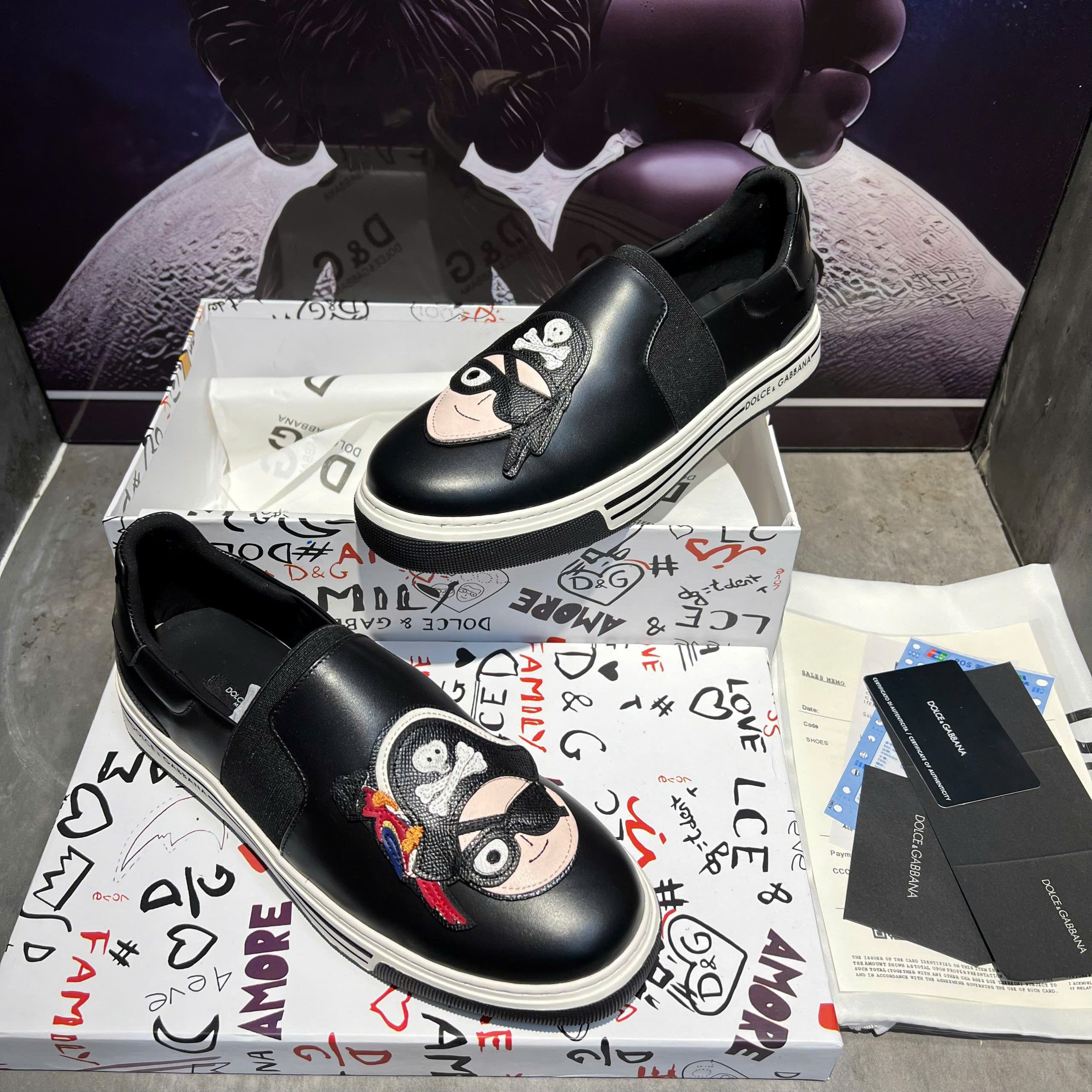 Giầy slip on DG