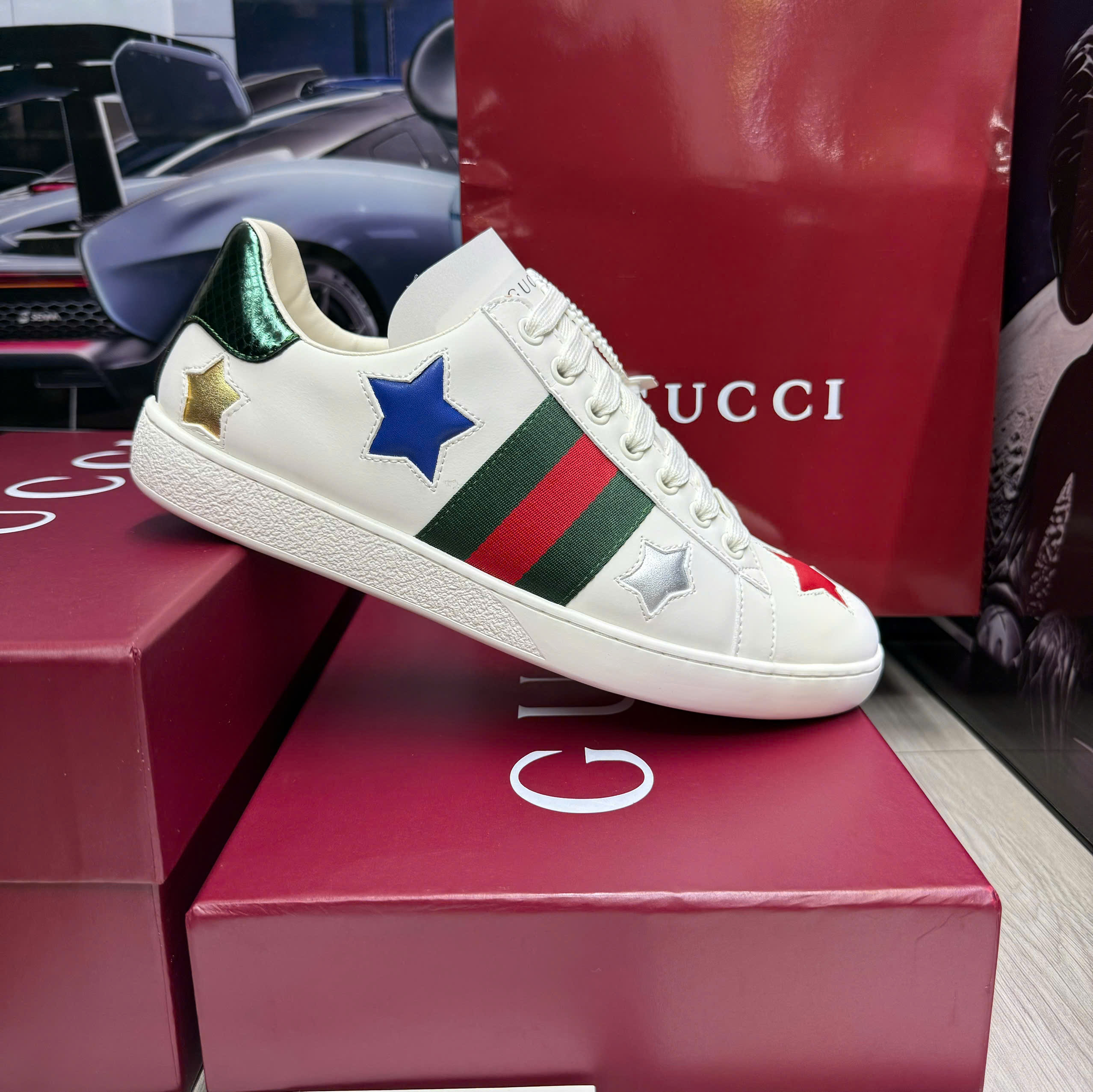 Giày Sneaker Gucci WMNS Ace Sao