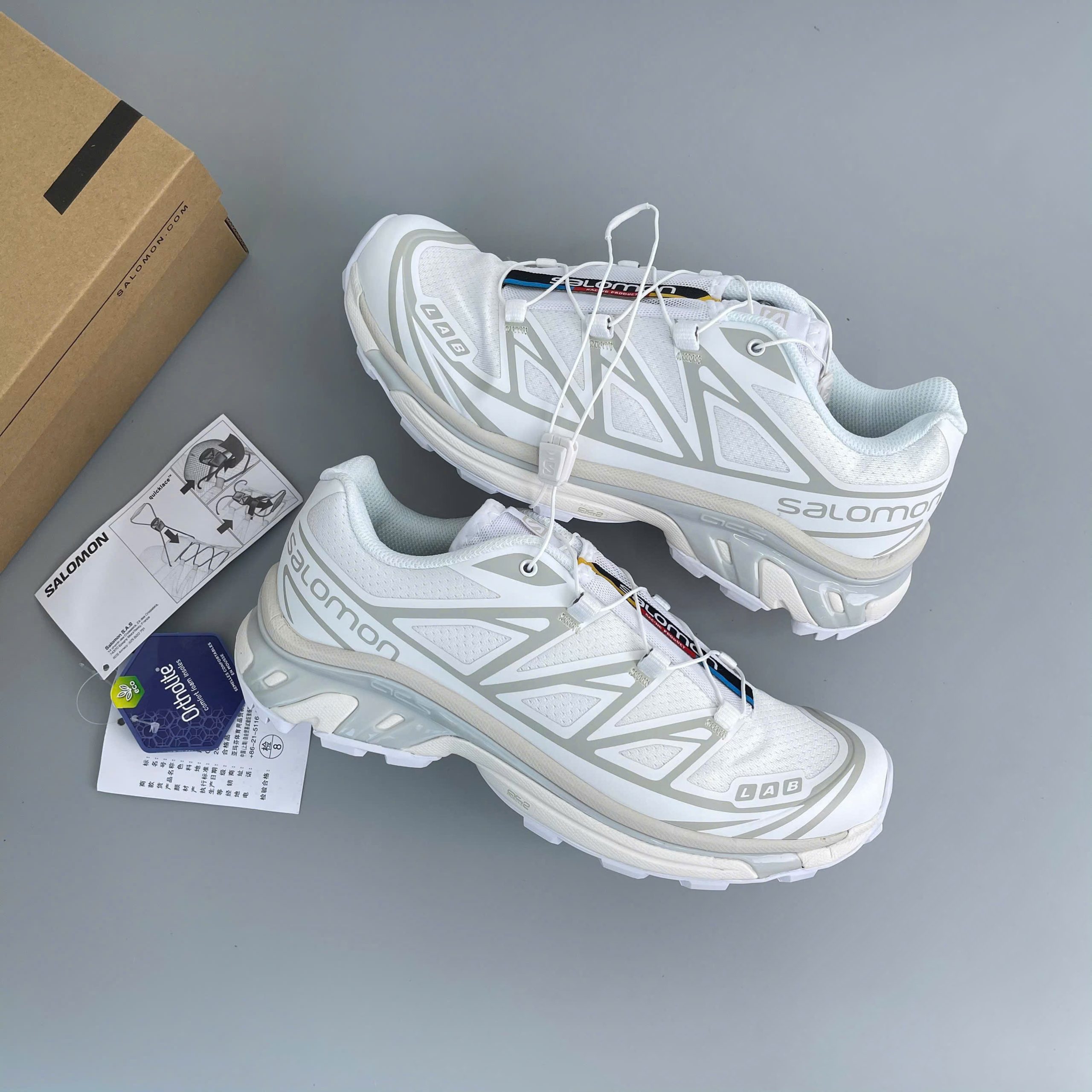 Giày SALOMON XT-6 ‘White’