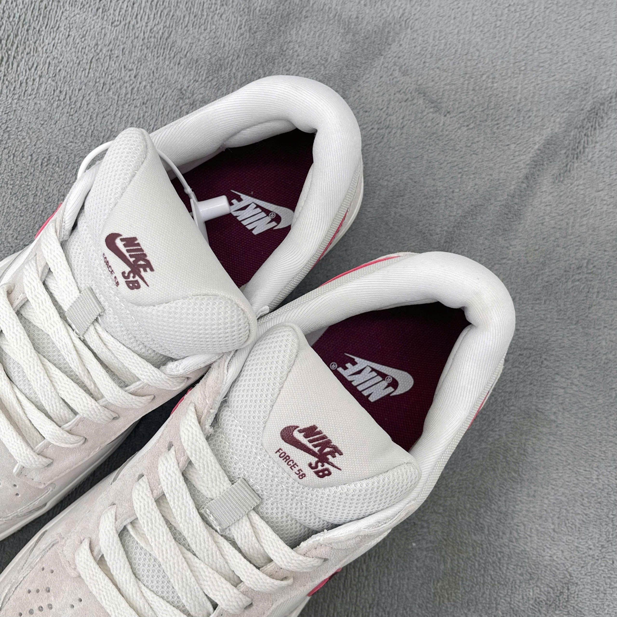 Giày Nike SB58 Force ‘Light Smoke Burgundy’ Like Auth