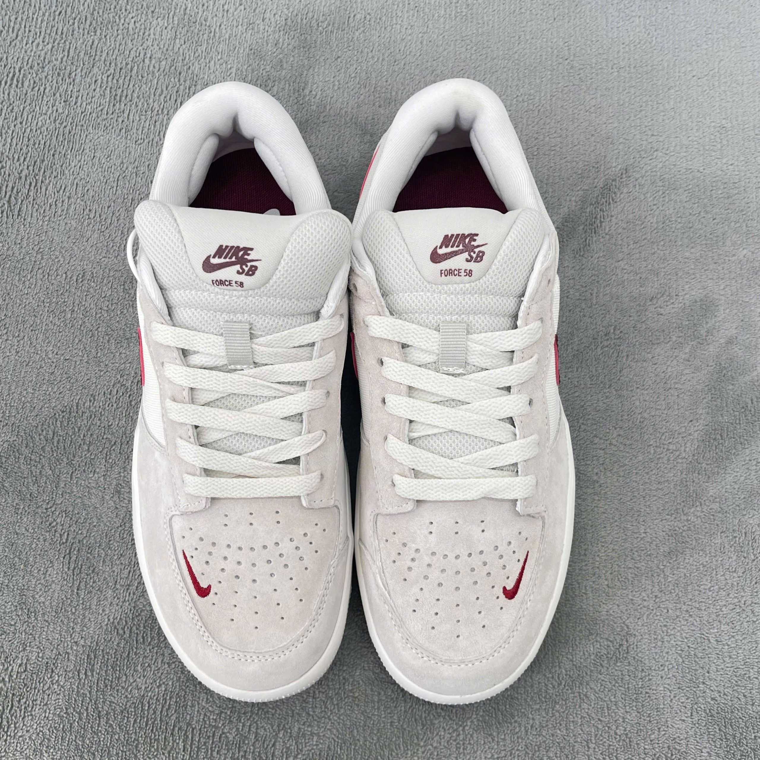 Giày Nike SB58 Force ‘Light Smoke Burgundy’ Like Auth