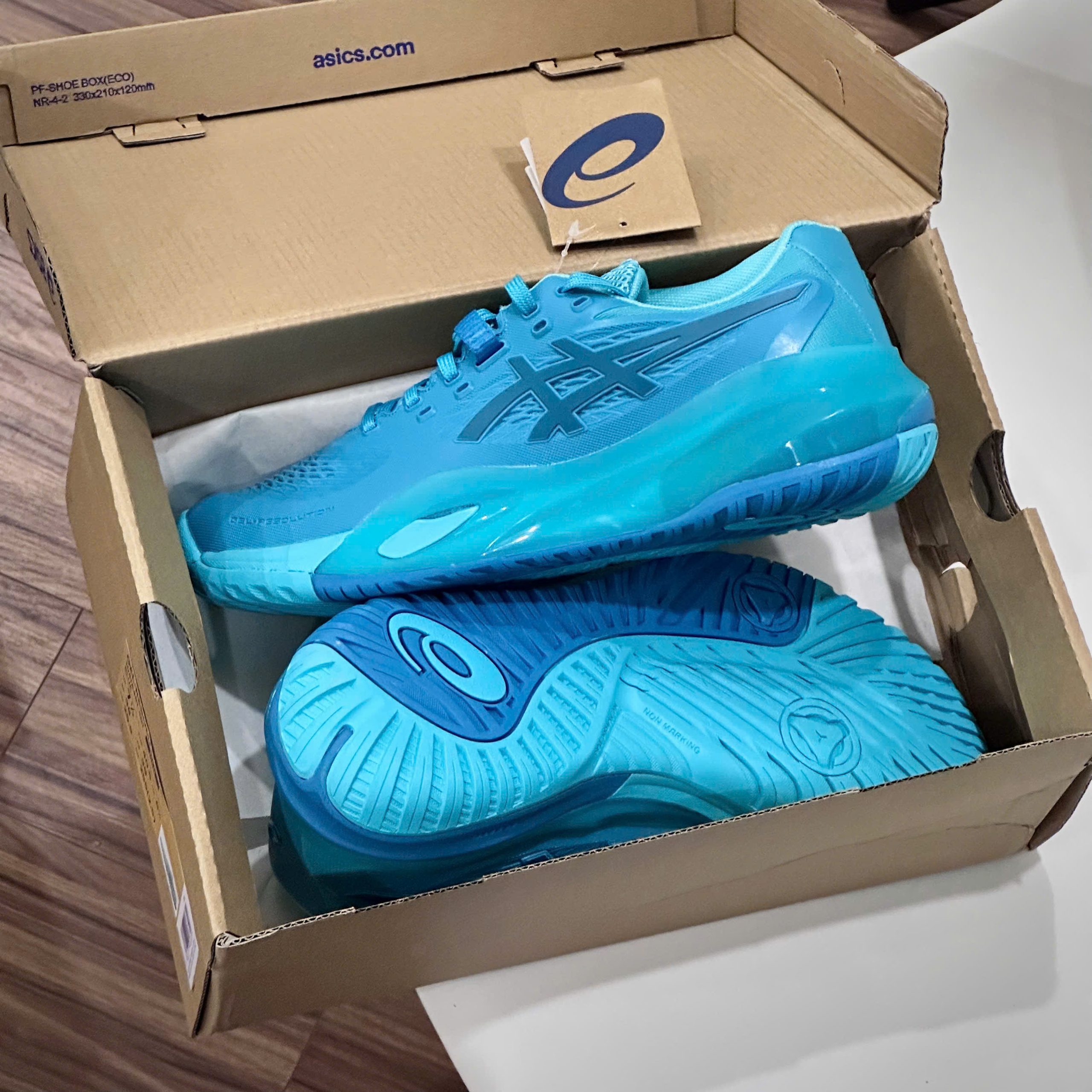Giày Asics Gel-Resolution X ''Blue’' Training / Pickleball / Tennis