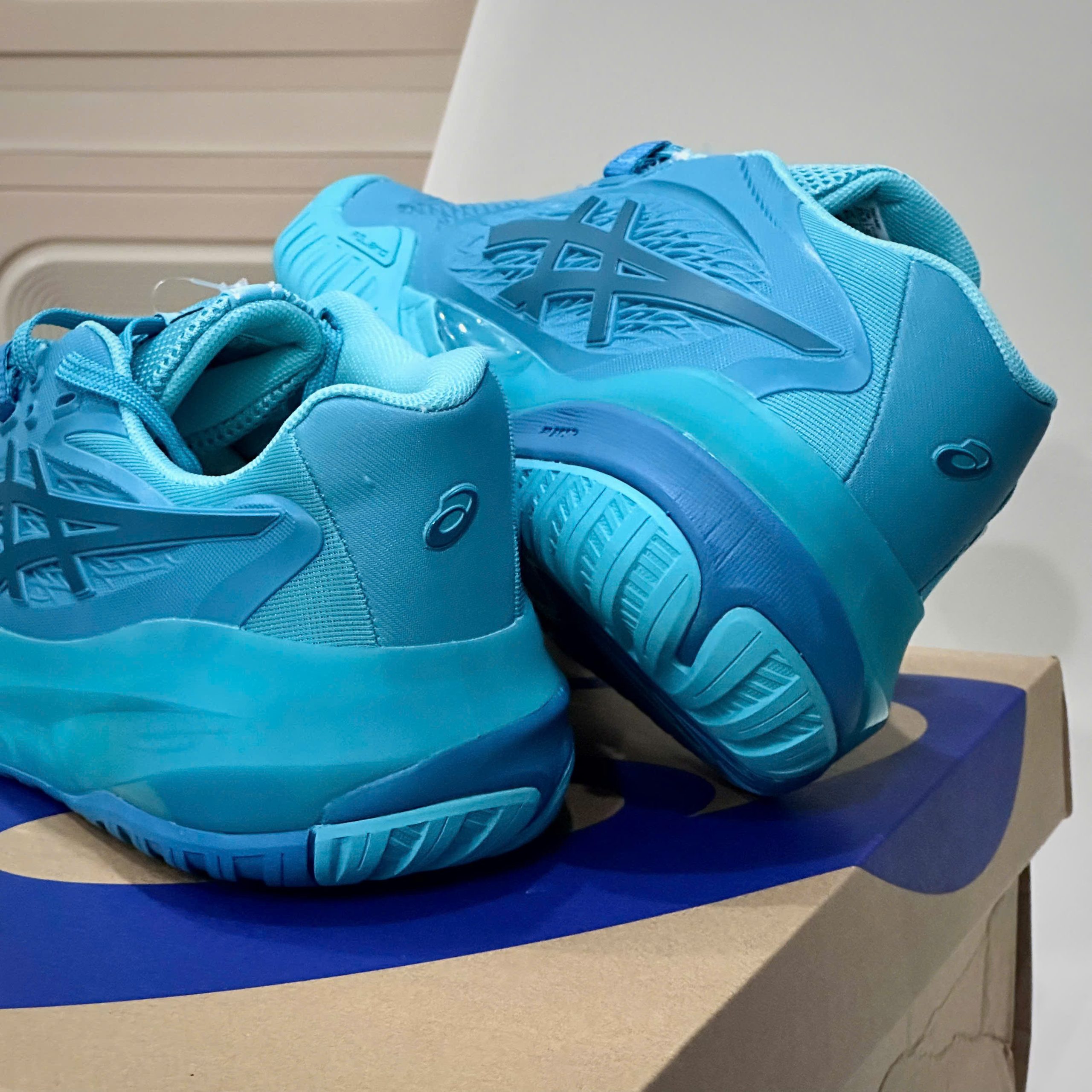 Giày Asics Gel-Resolution X ''Blue’' Training / Pickleball / Tennis